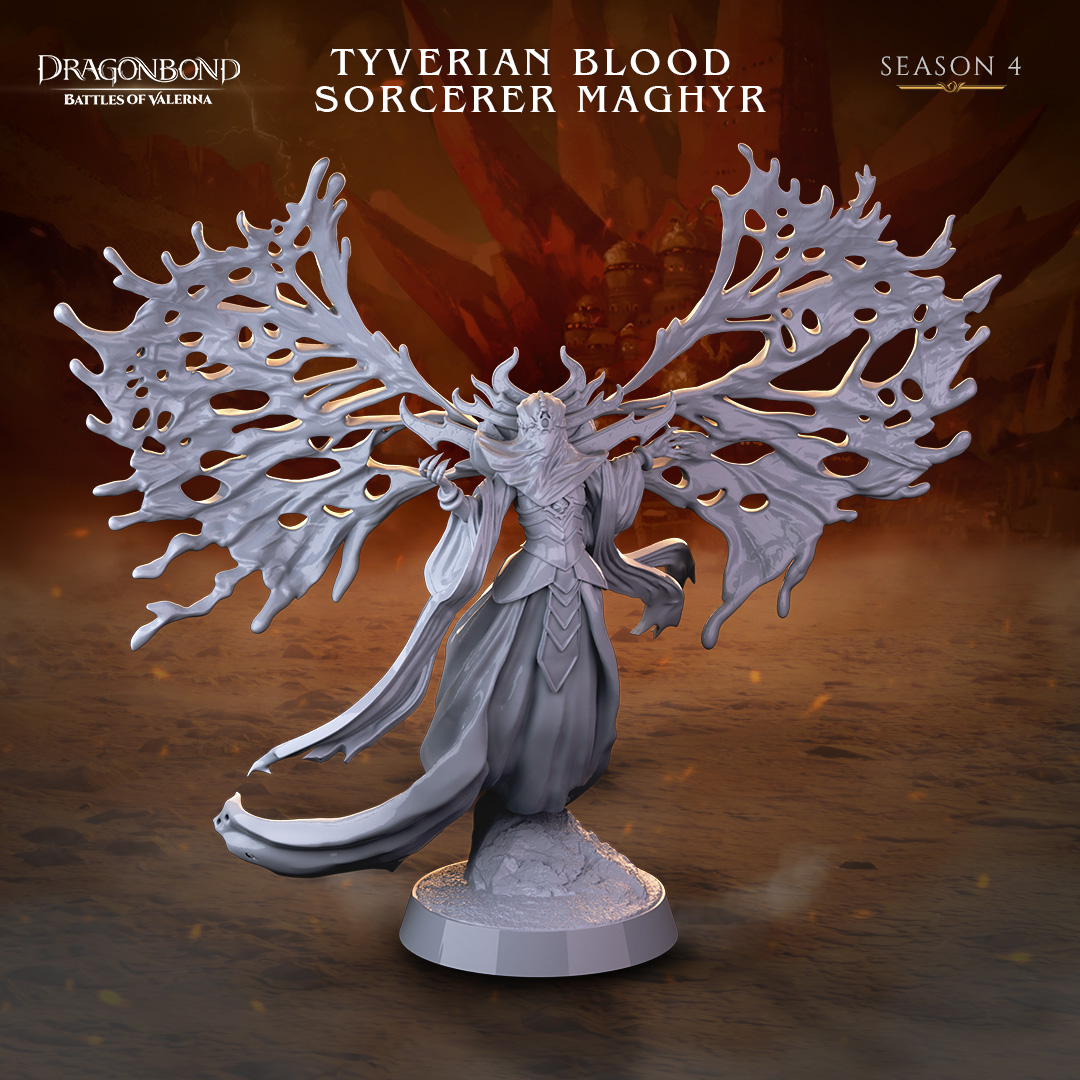 Dragonbond Tribes Tyverian Blood Sorcerer Maghyr
