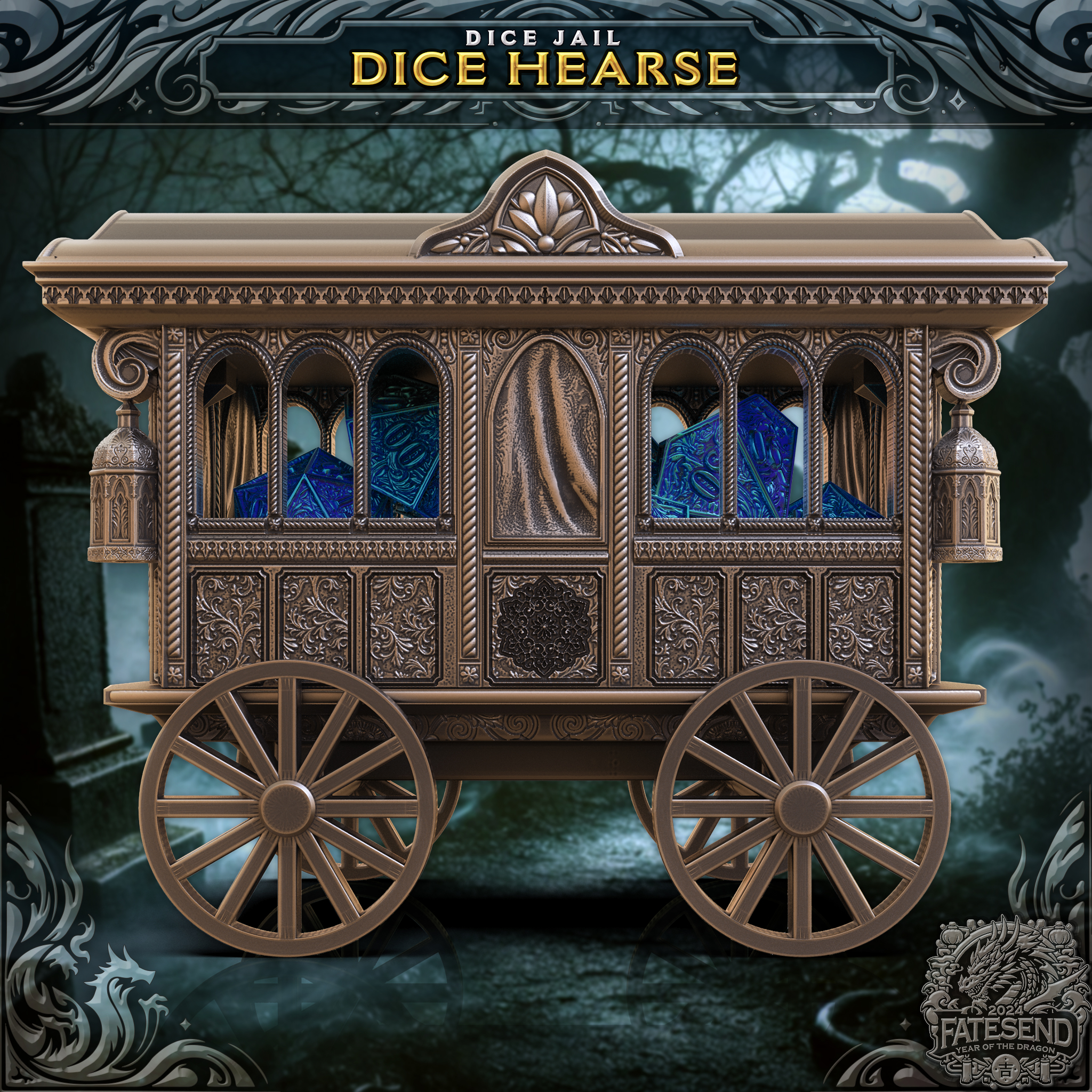 Dice Hearse - Dice Jail Wagon