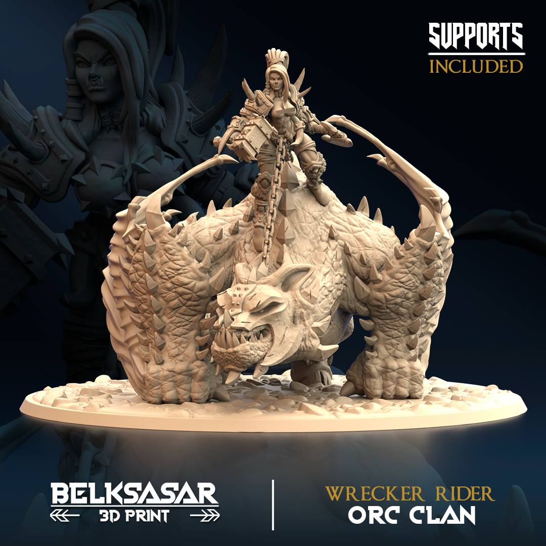 Dragon and Orc - Wrecker Rider Variant 2