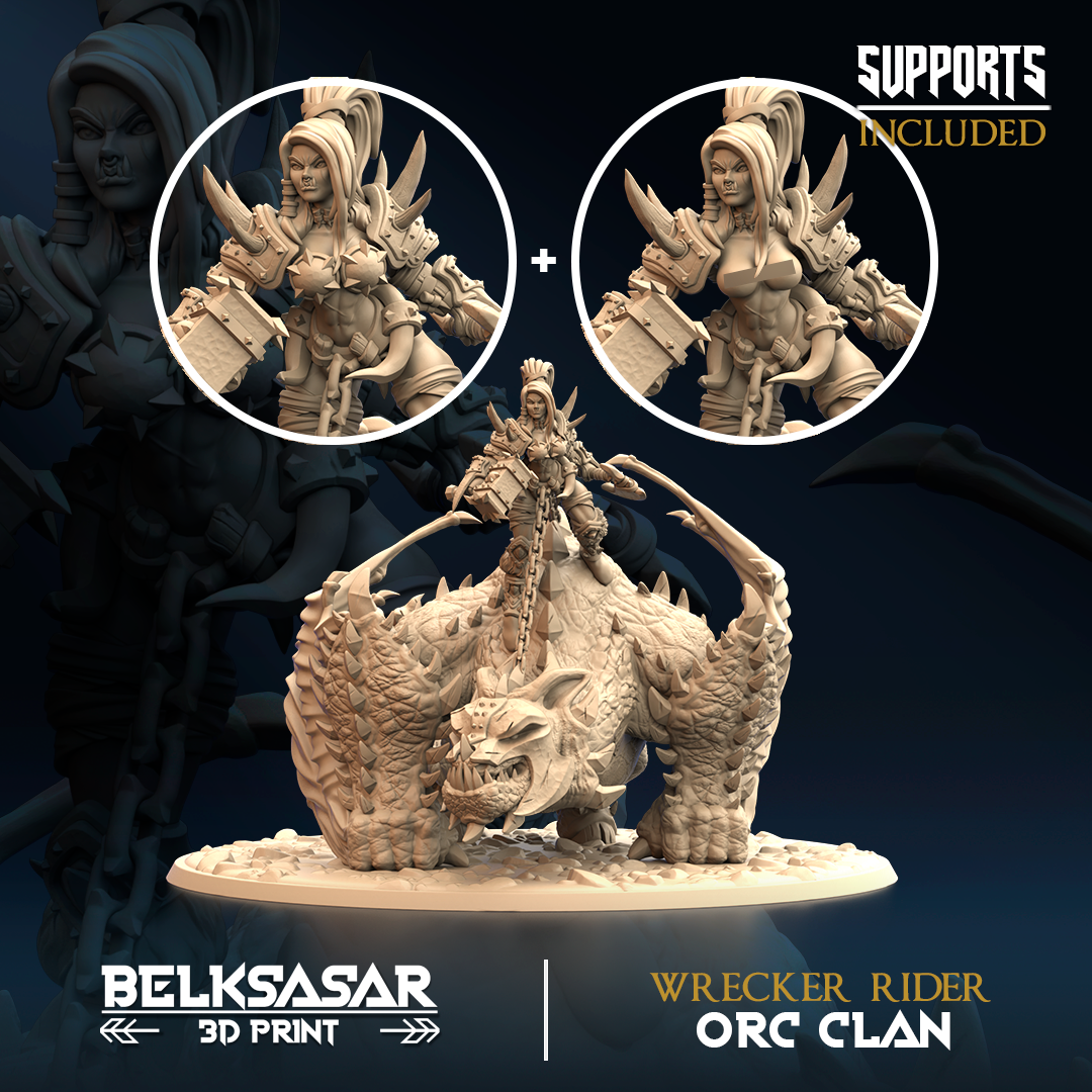 Dragon and Orc - Wrecker Rider All Variants