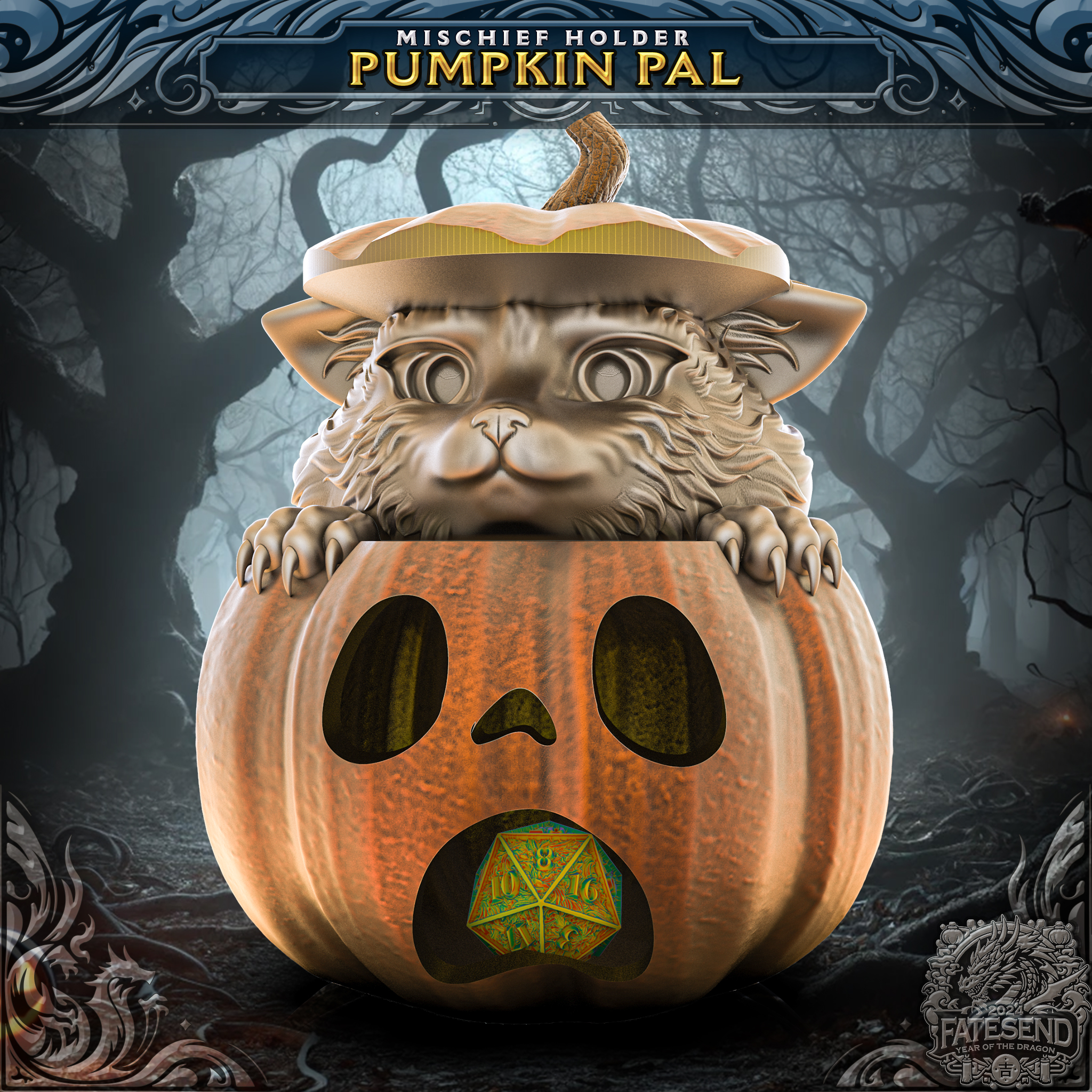 Pumpkin Pal - Mischief Holder