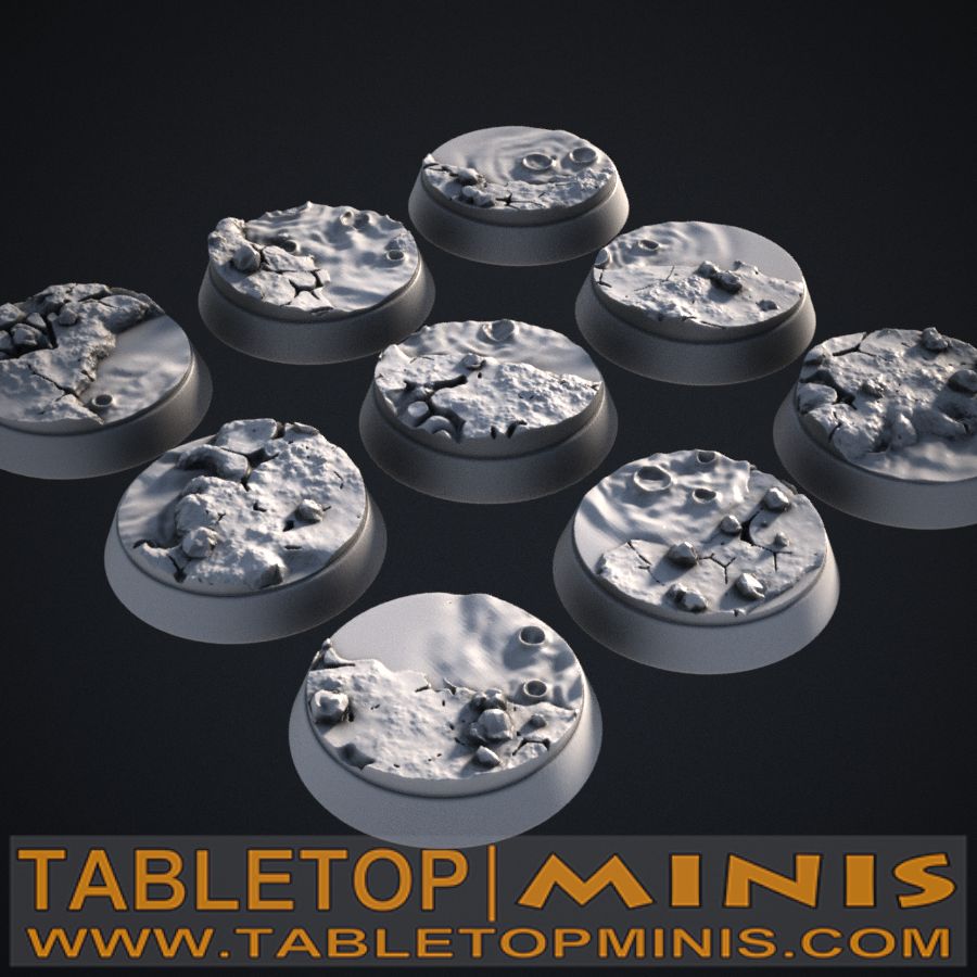 Acid Pools 25x25mm Circular Bases