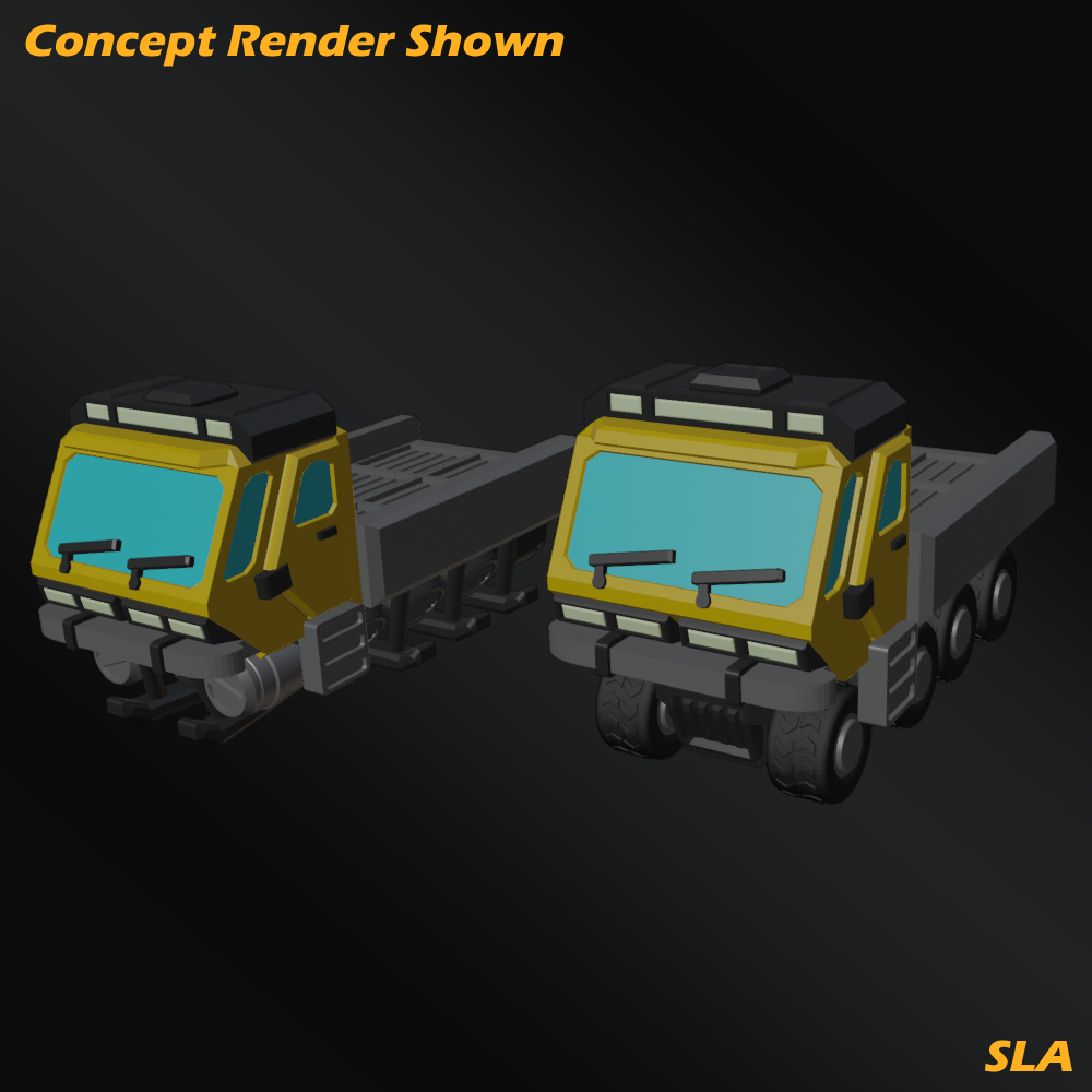 15 mm sci-fi truck