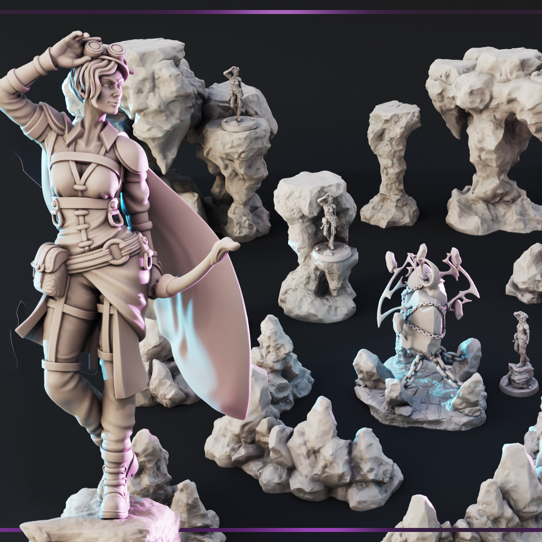 Darklands Explorer | Underdark Ranger | September Tribes Set