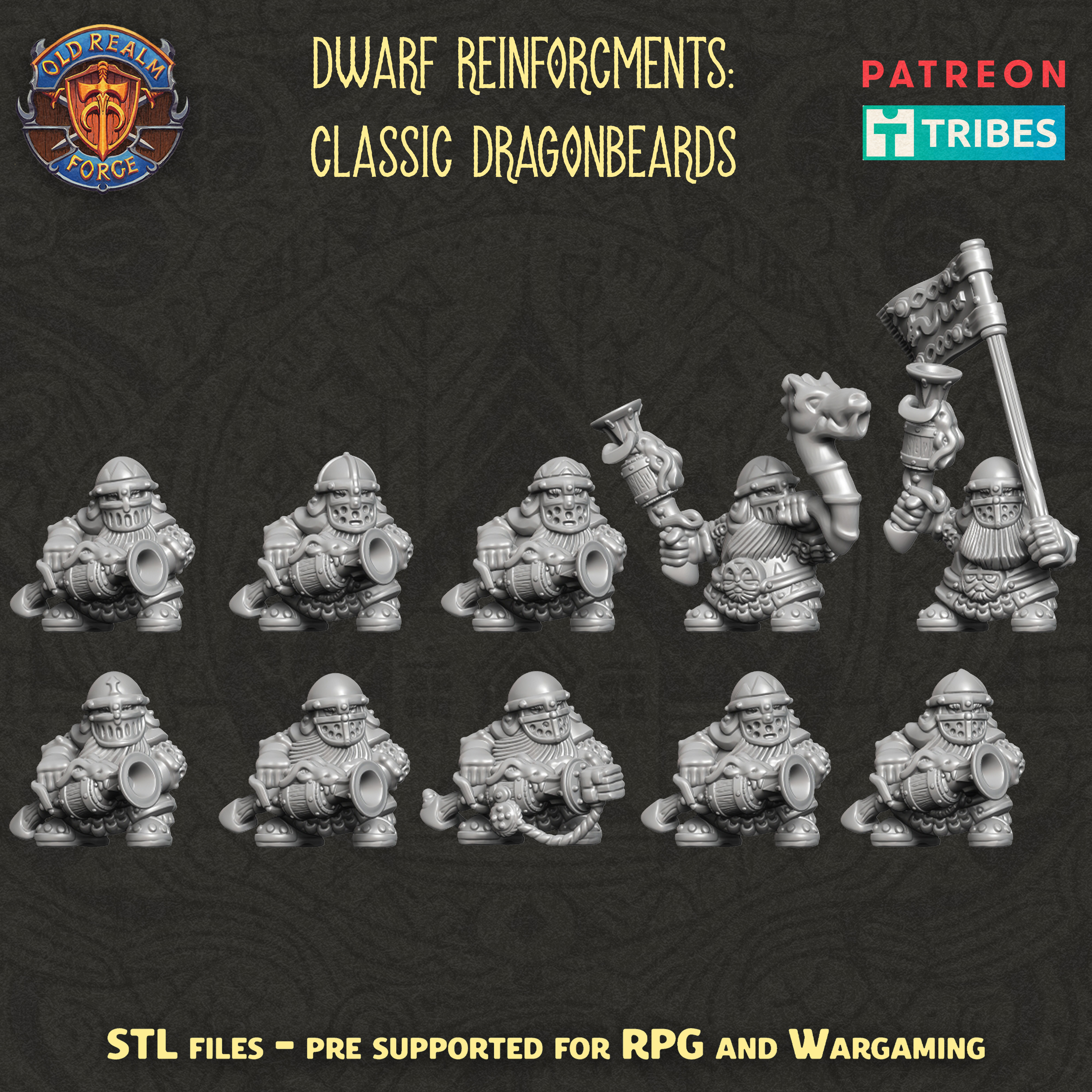Classic Dwarfs Dragonbeards