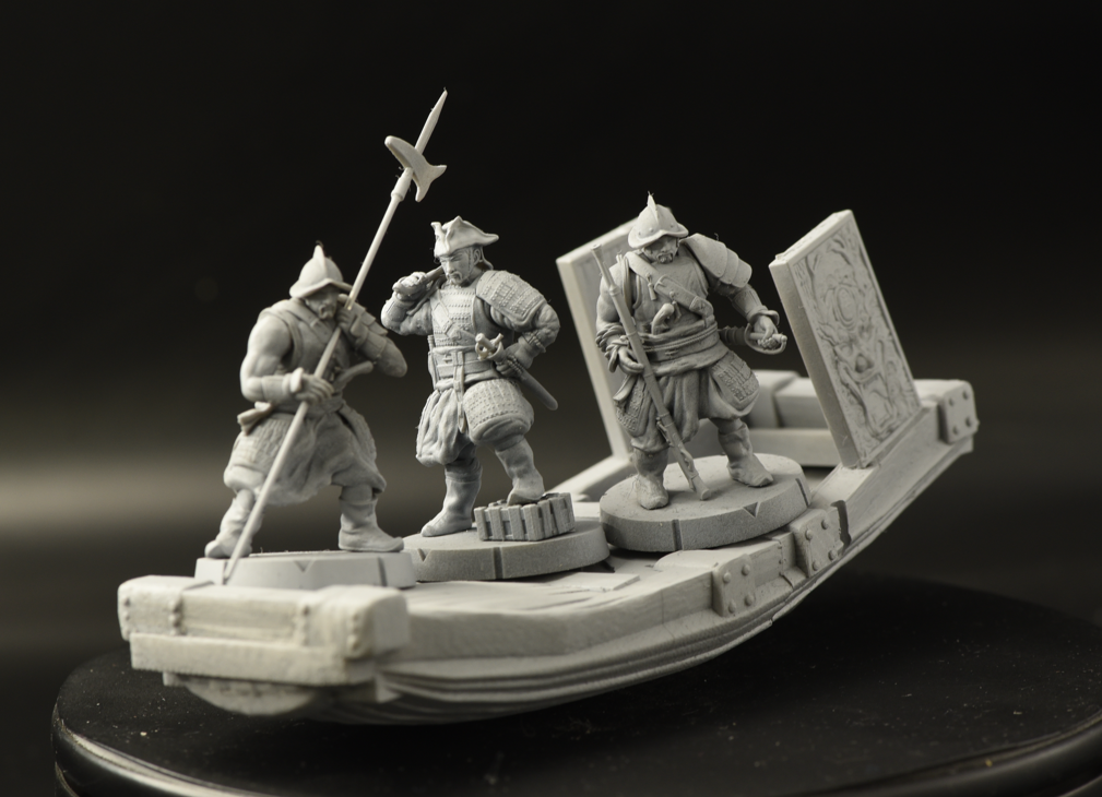Finch and Dragon - Fang Yizhi and mercs