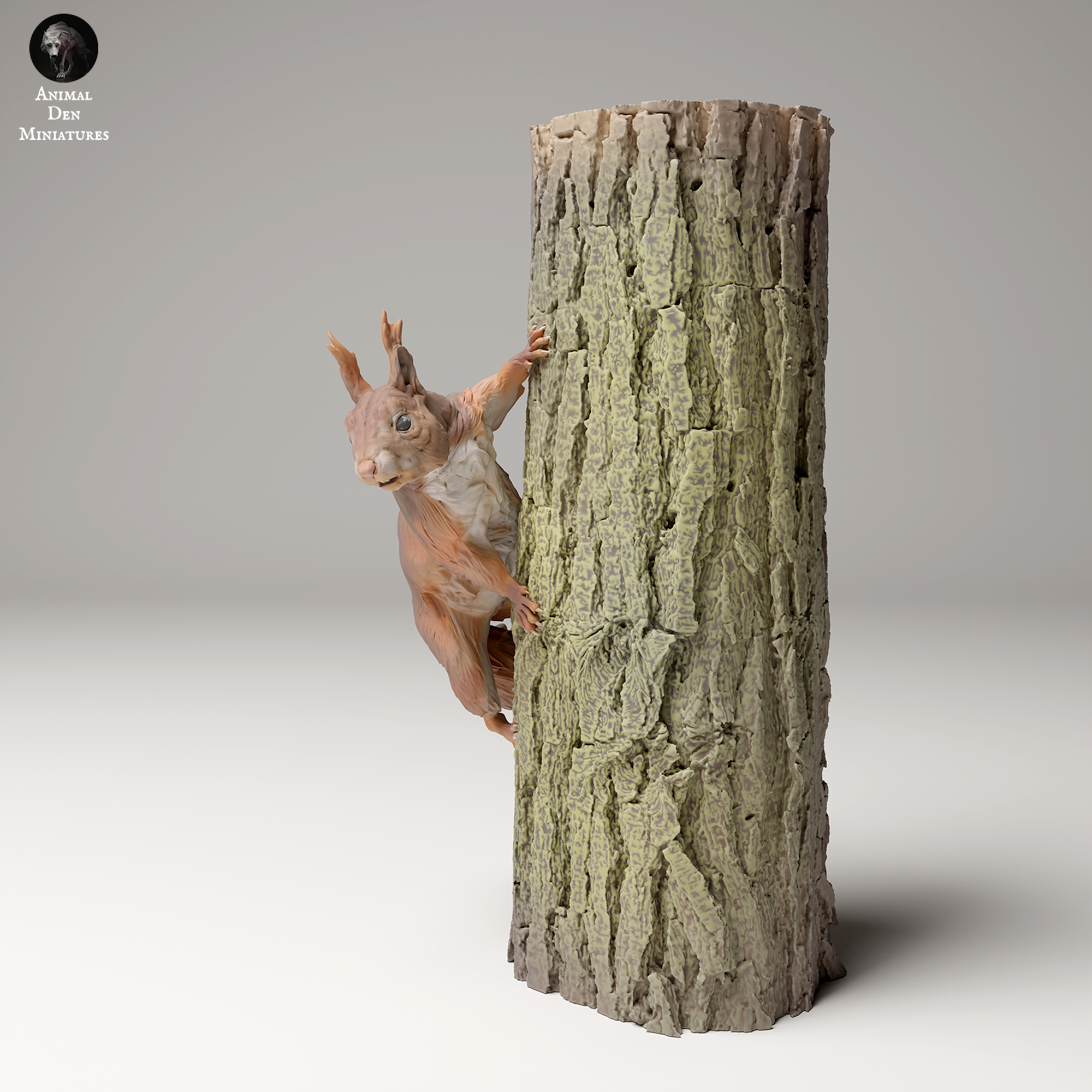 Red squirrel on a Tree