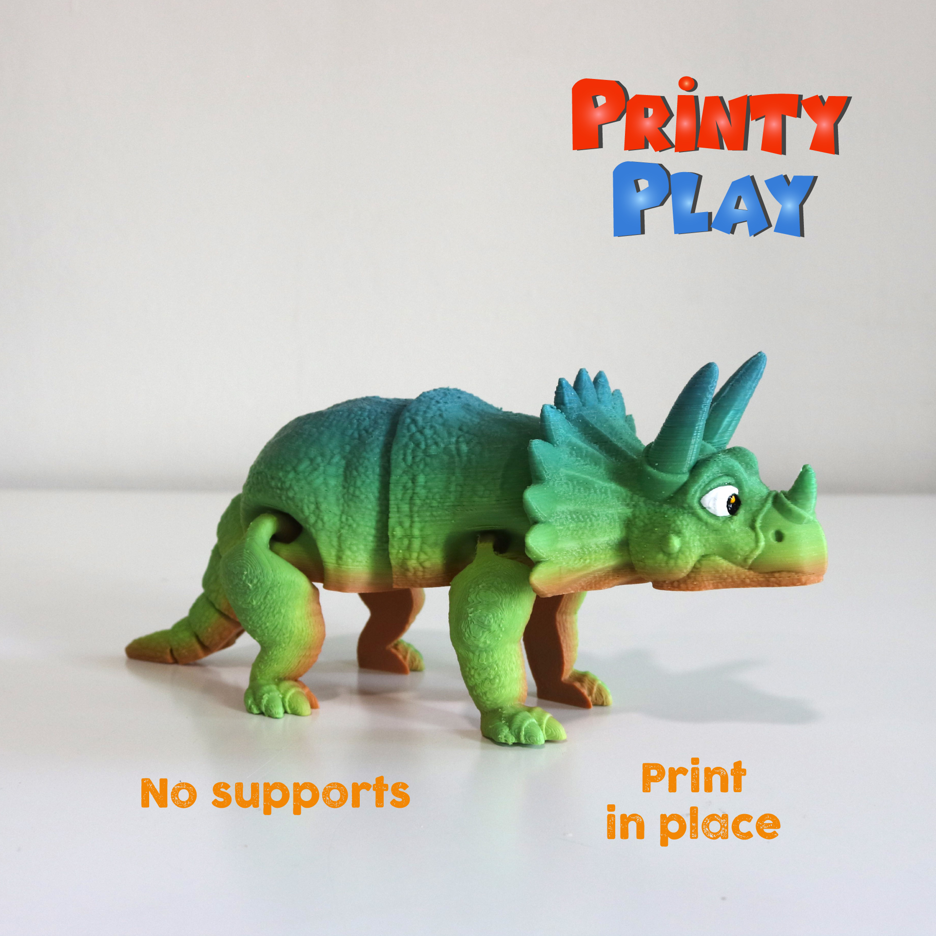Flexi triceratops