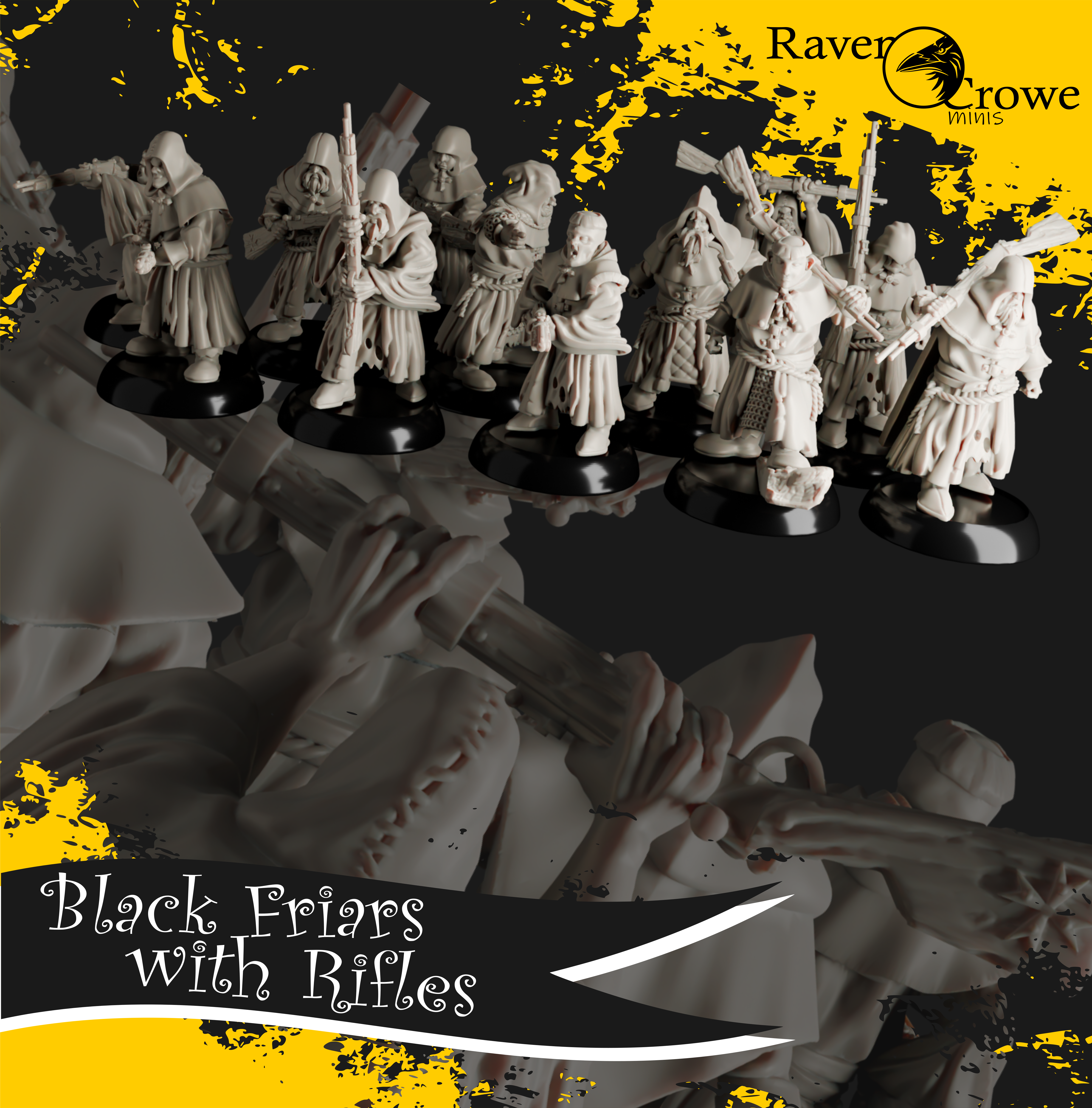 Black Friars with Rifles | The Grim Monastery