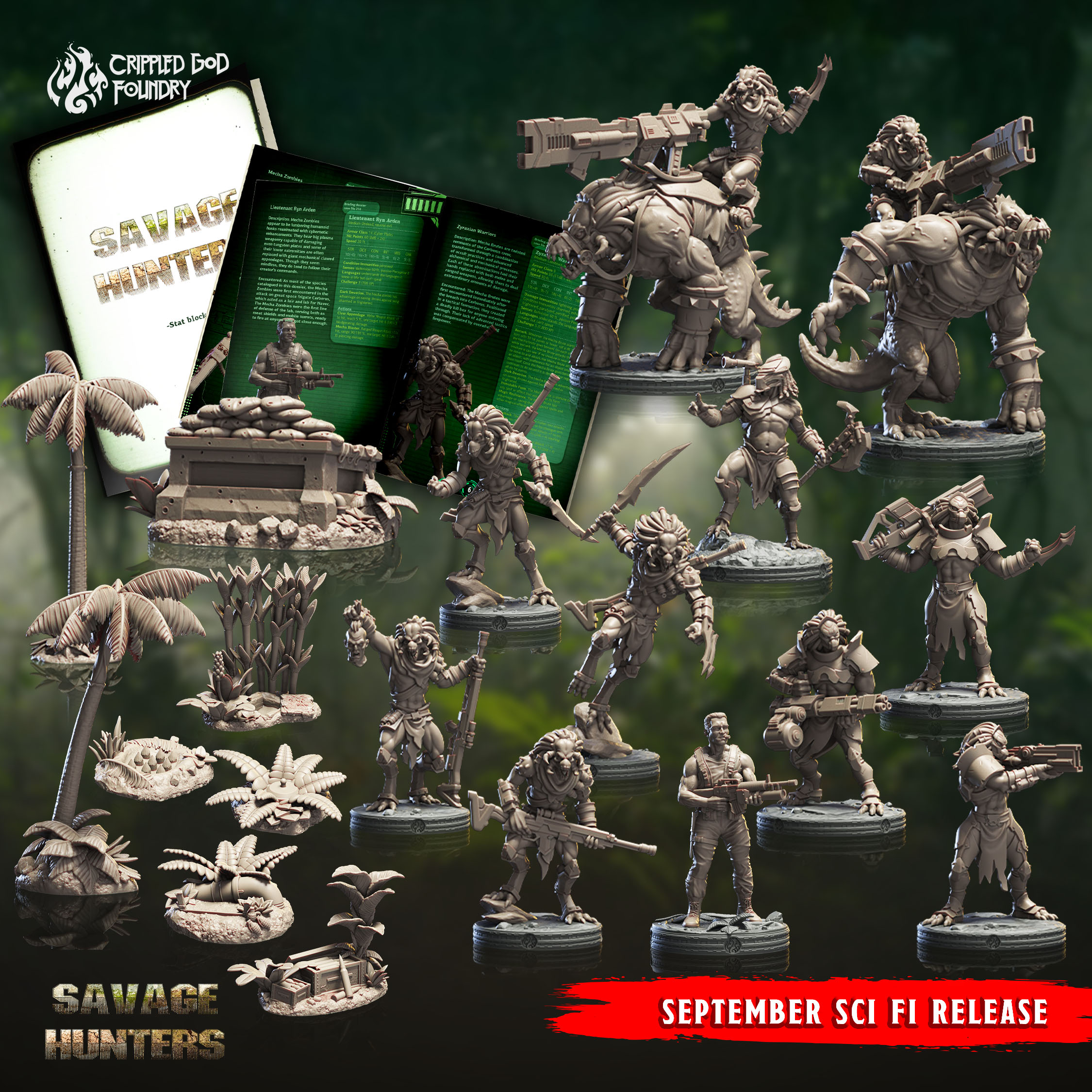 Savage Hunters ~ September '24 SciFi Bundle