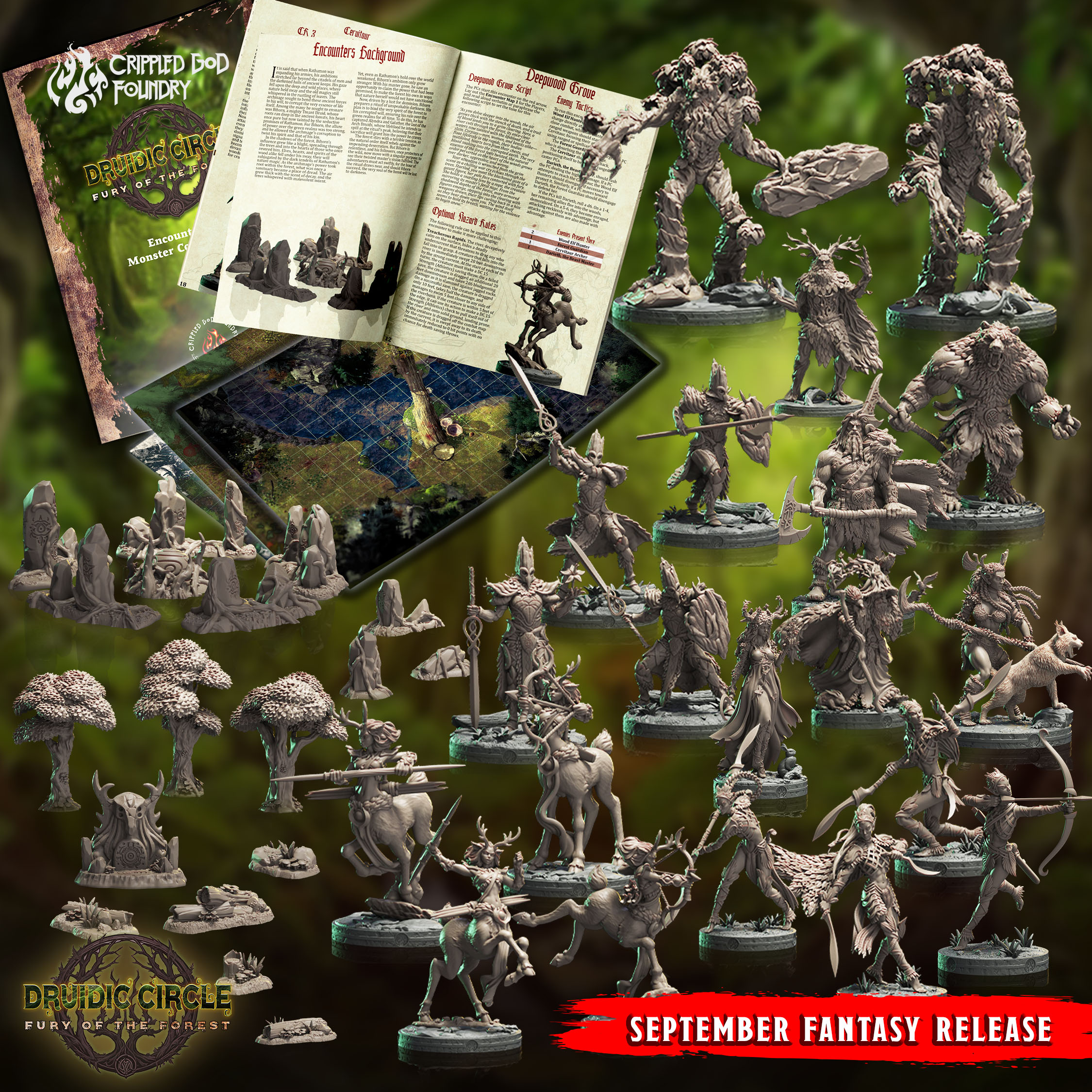 Druidic Circle ~ September '24 Fantasy Bundle