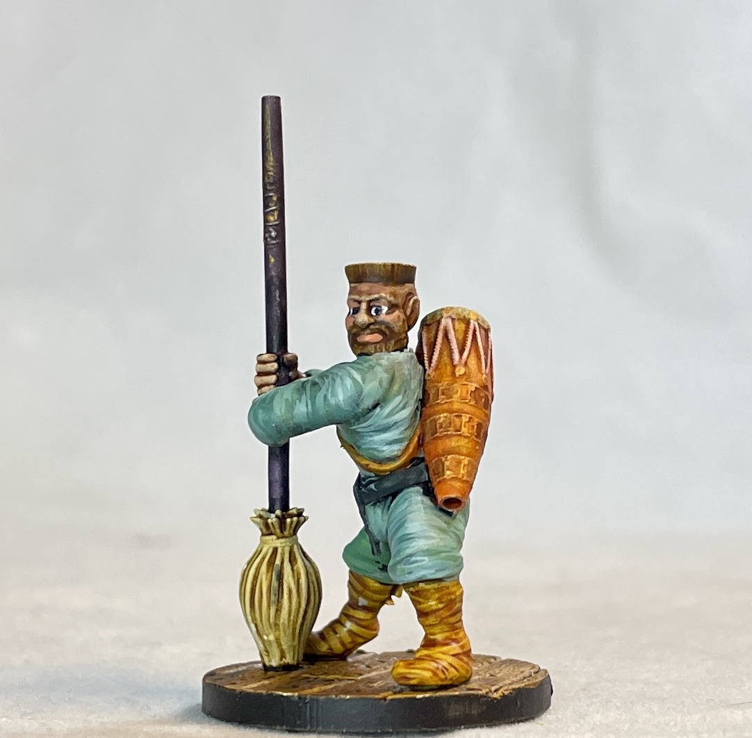 The Sweeping Monk