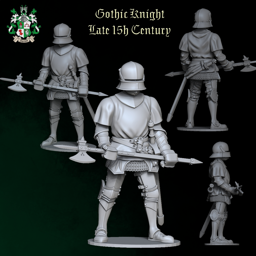 Late 15th Century Knight in Gothic Plate
