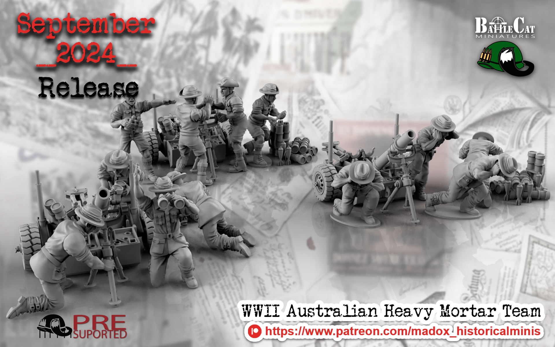 WWII Australian Heavy mortar