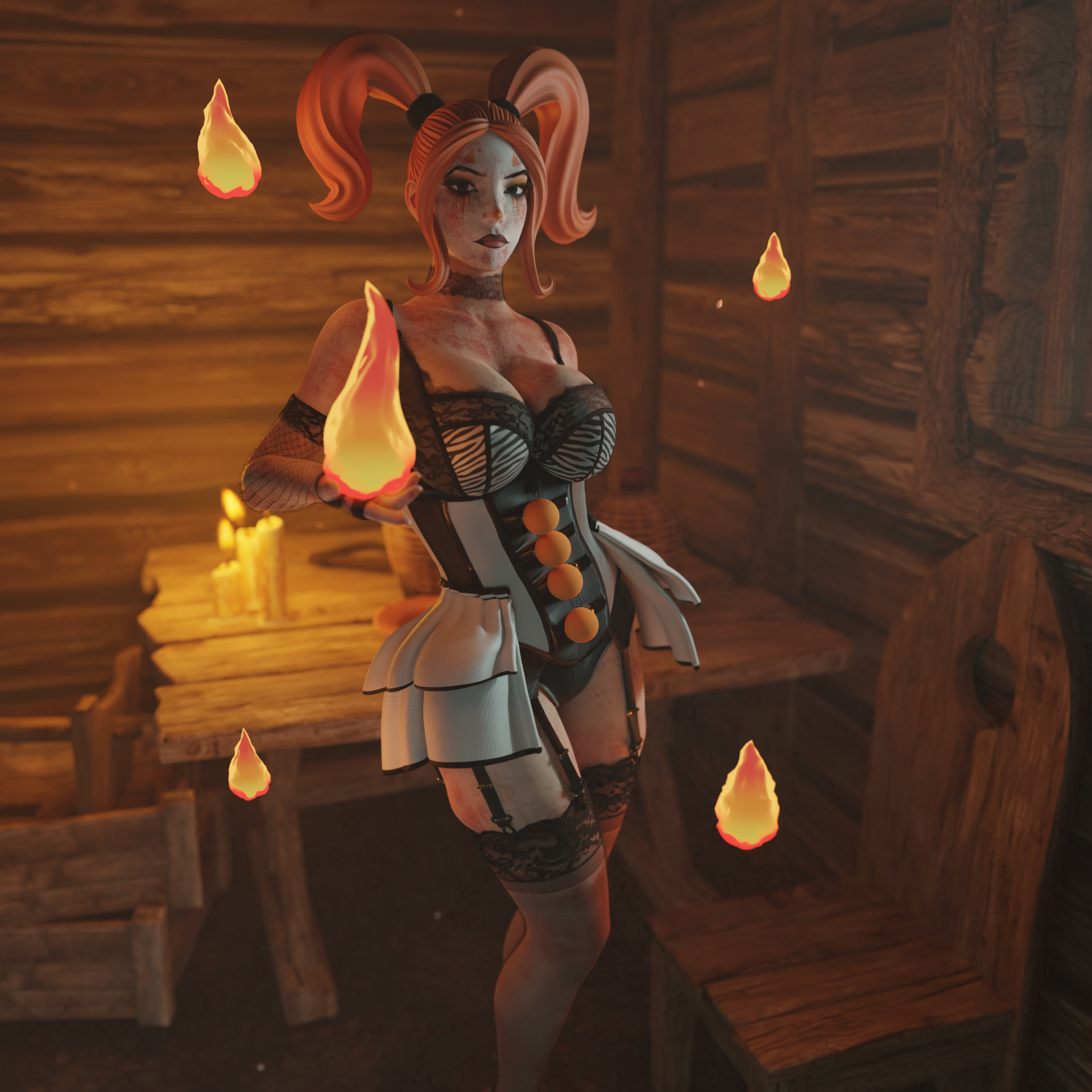 Mystical Courtesan - presupported - QB Works