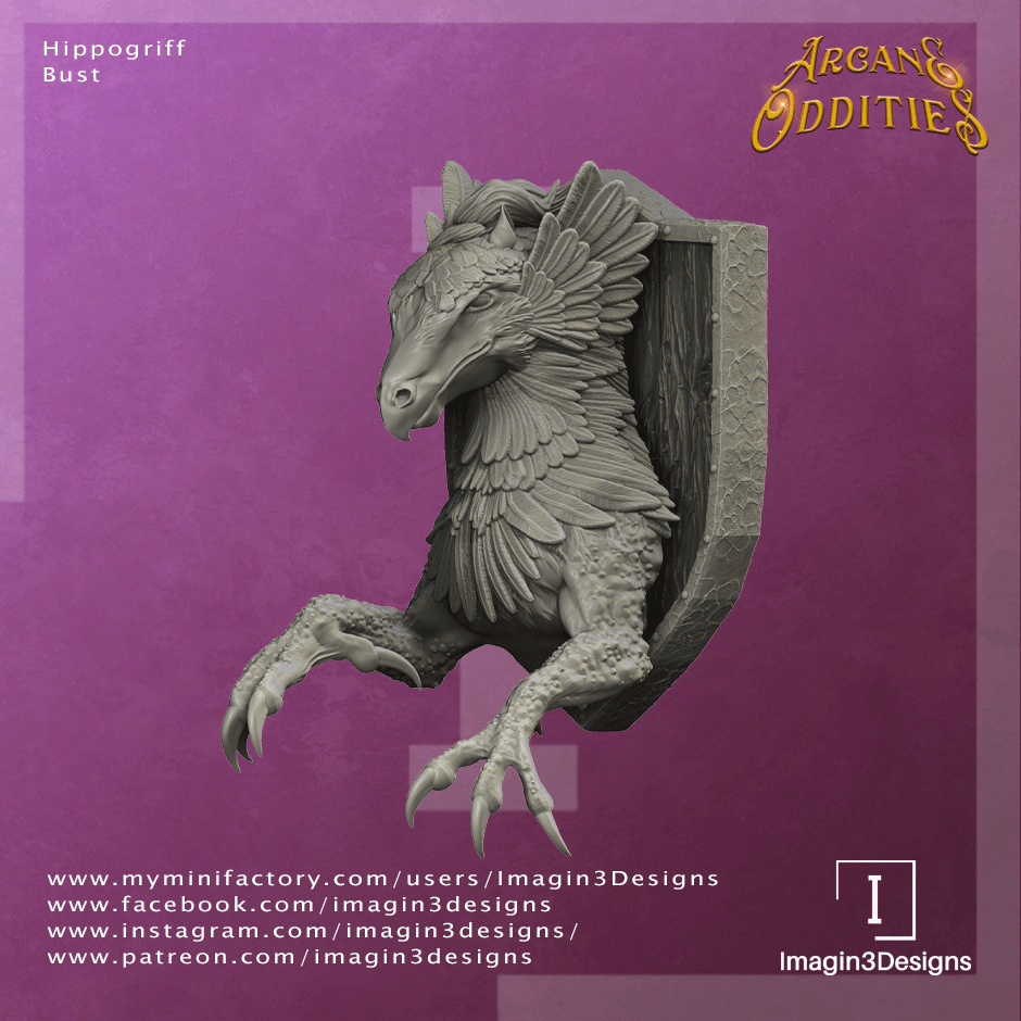 Hippogriff Bust