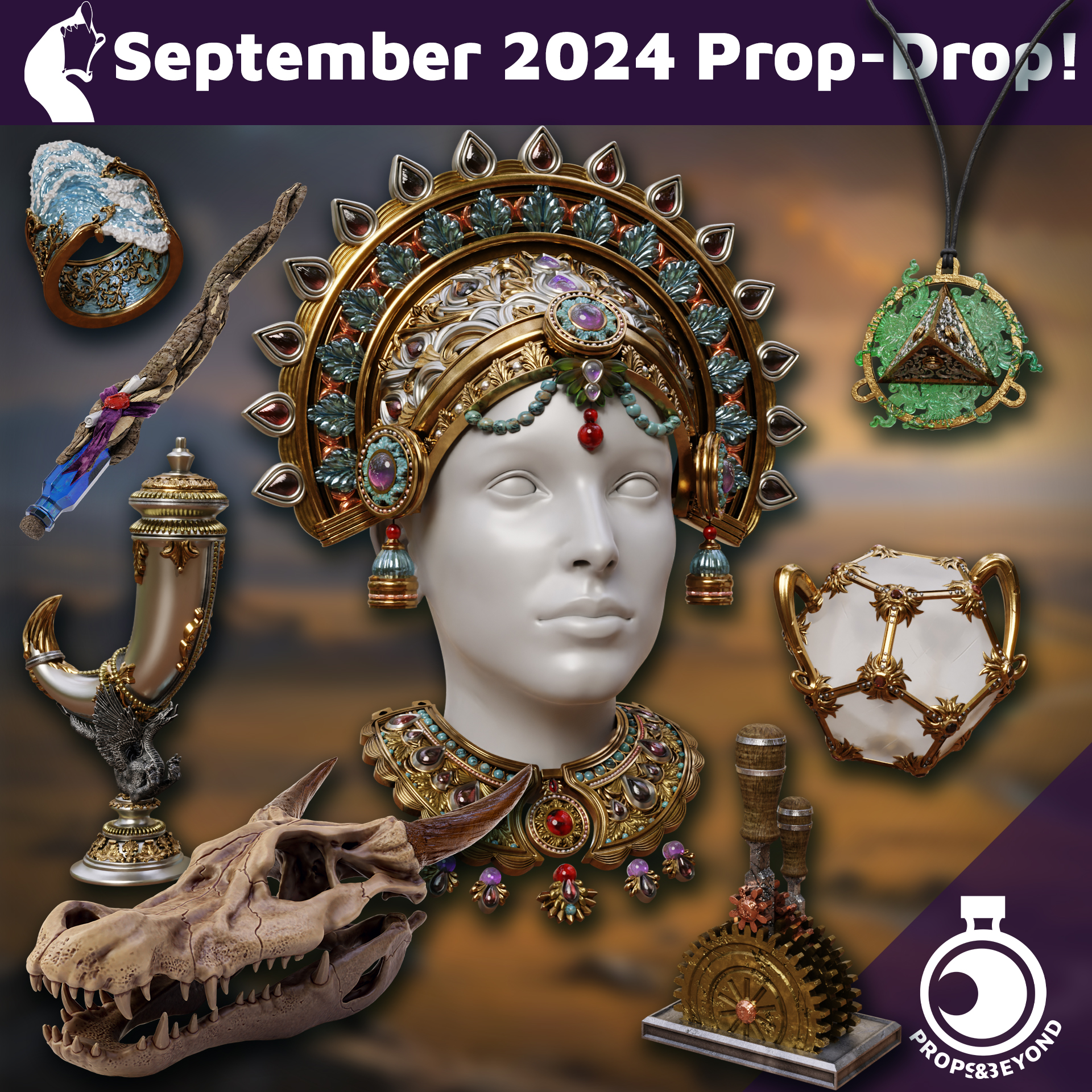 September 2024 Prop Drop - Purple Trail Relics