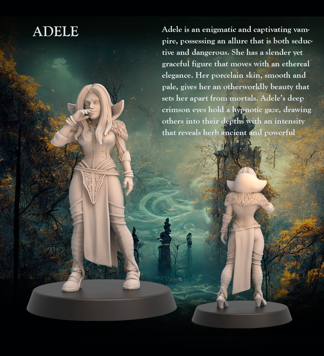 Adele - Tabletop Heroes V1 - 32mm - Heroic scale