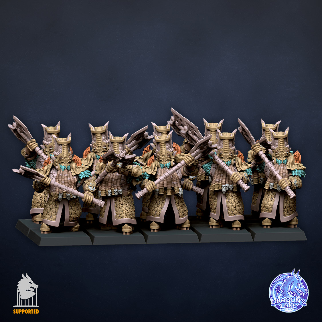 Immortals with great weapons