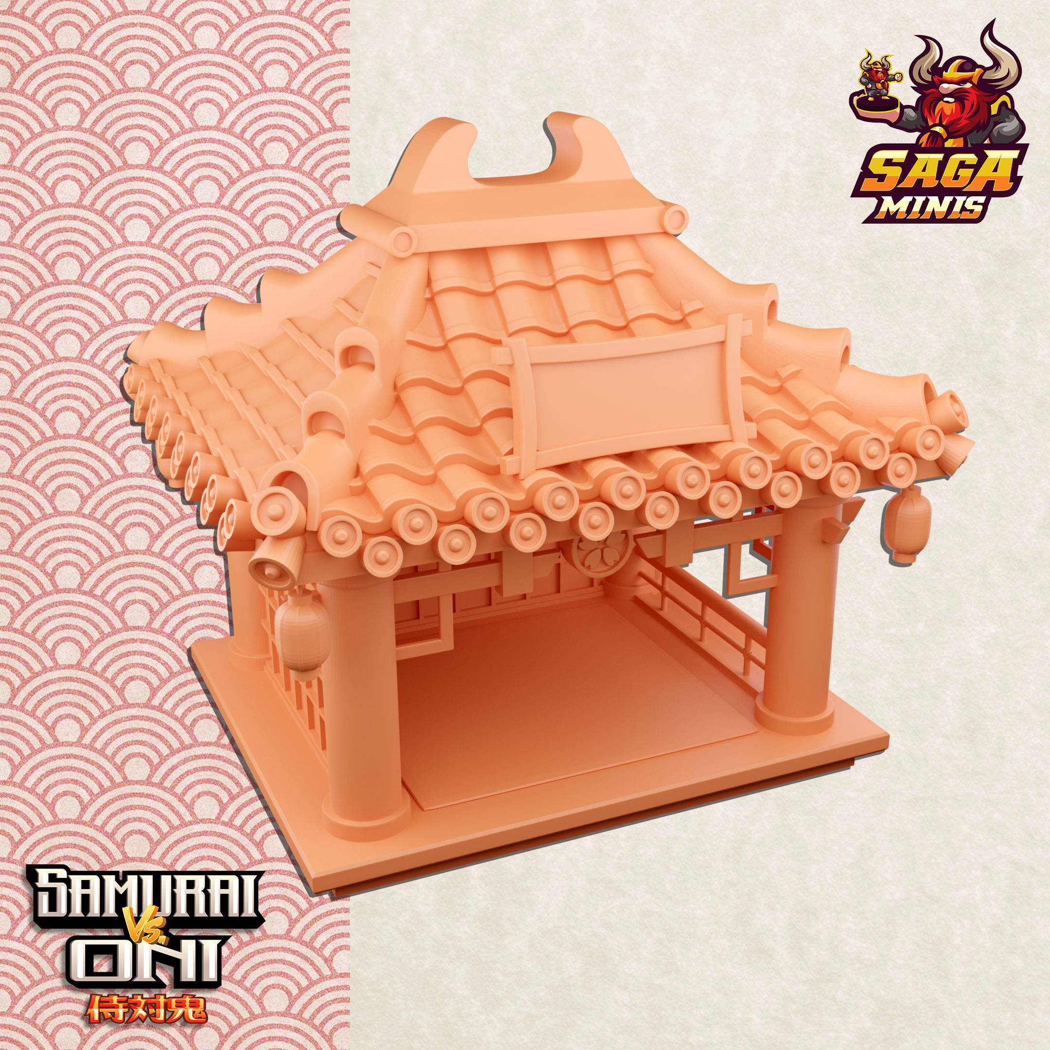 Japanese Gazebo Structure