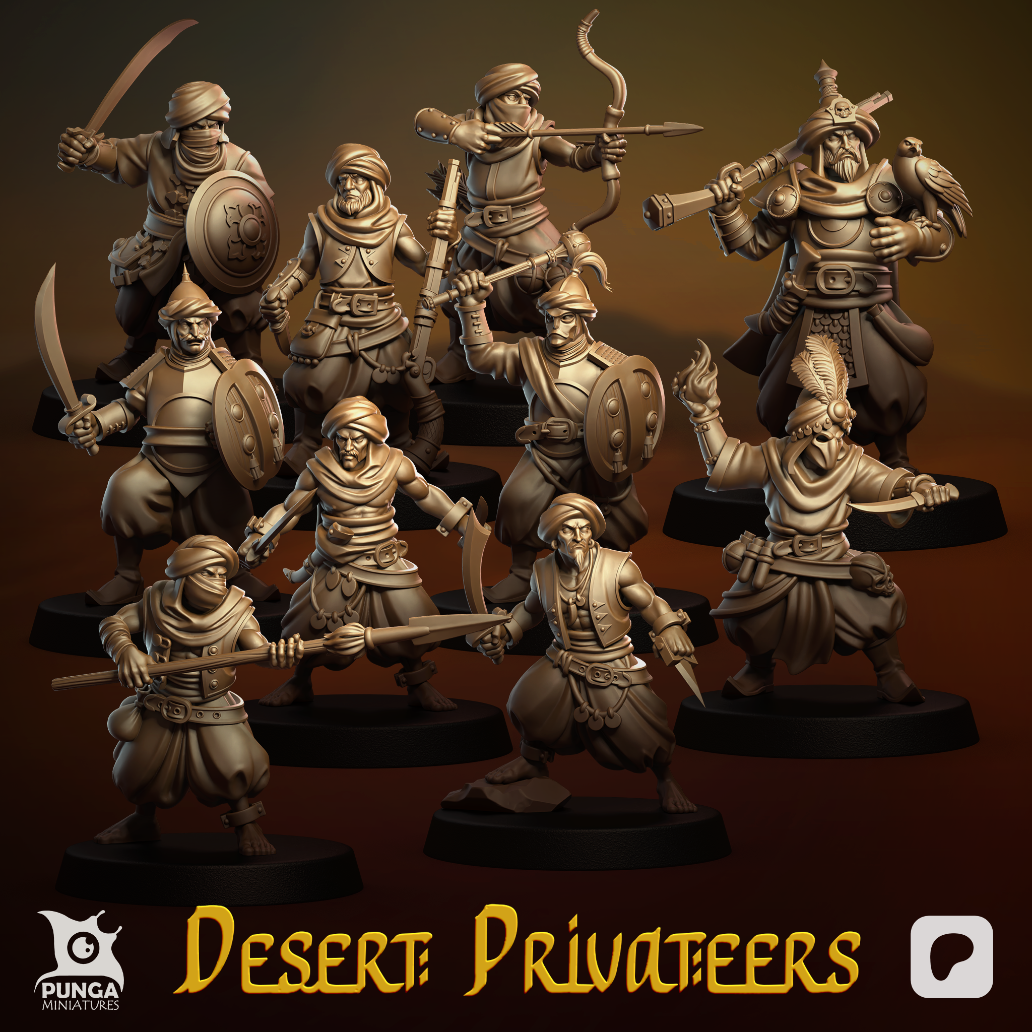 The Desert Privateers Warband