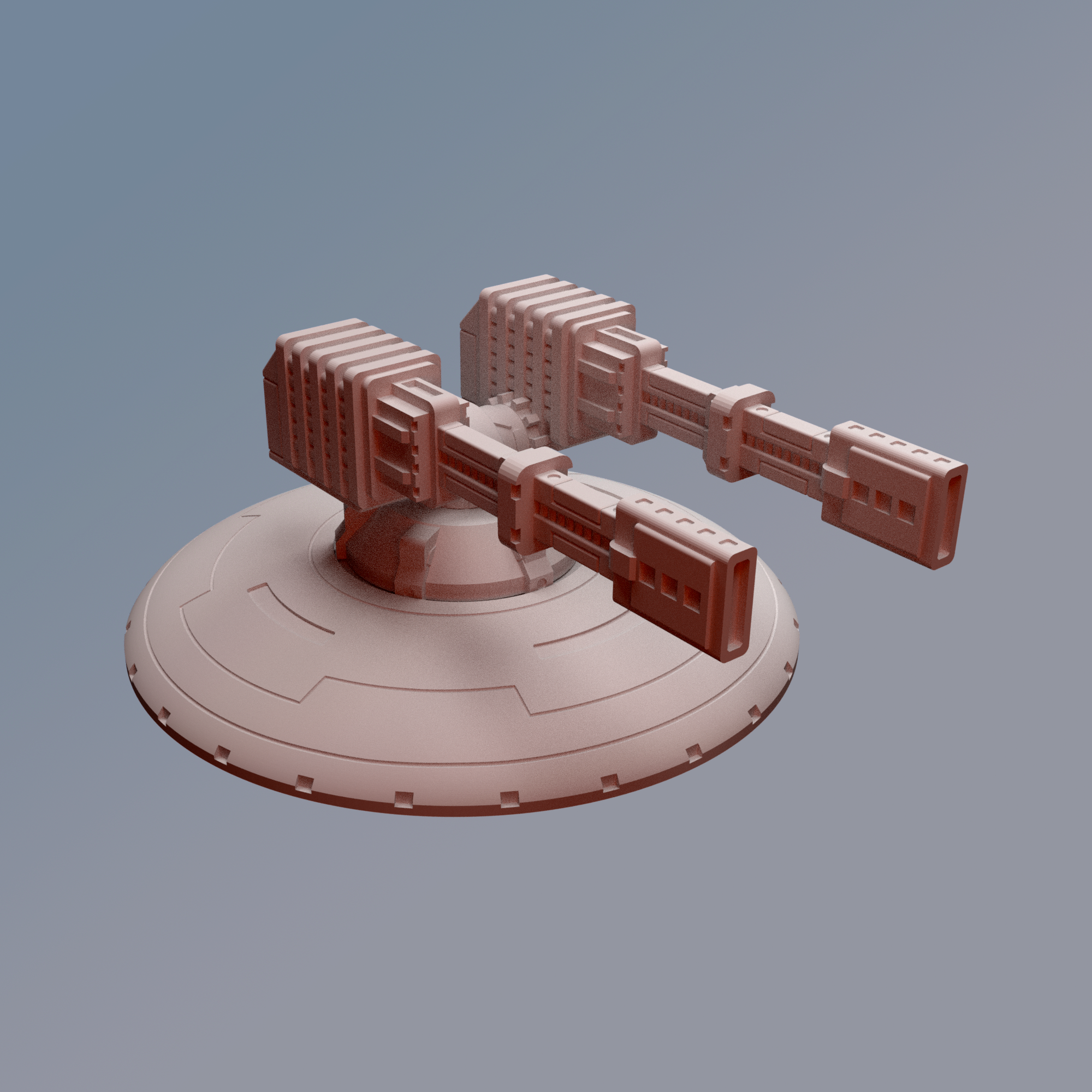 Stratum Commonwealth Barracks Complex Roof Rail Cannon Addition