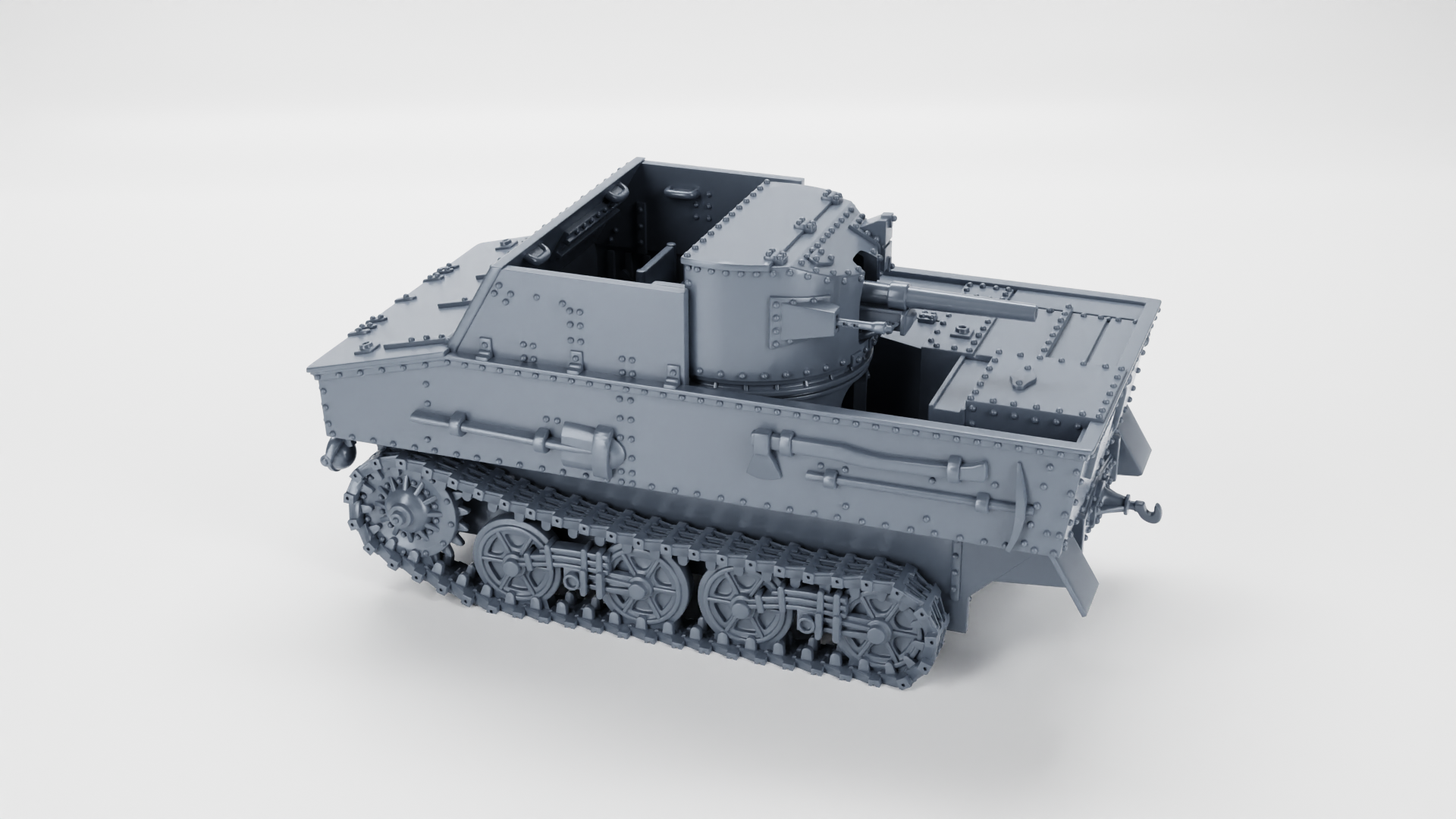 Tank hunter T13 B2 (Belgium, Interwar+WW2)