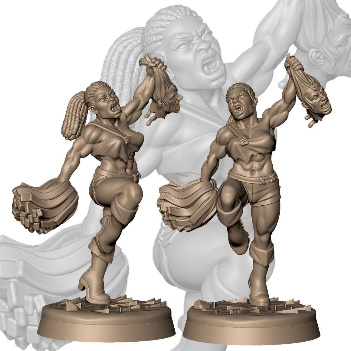 Orc cheerleader