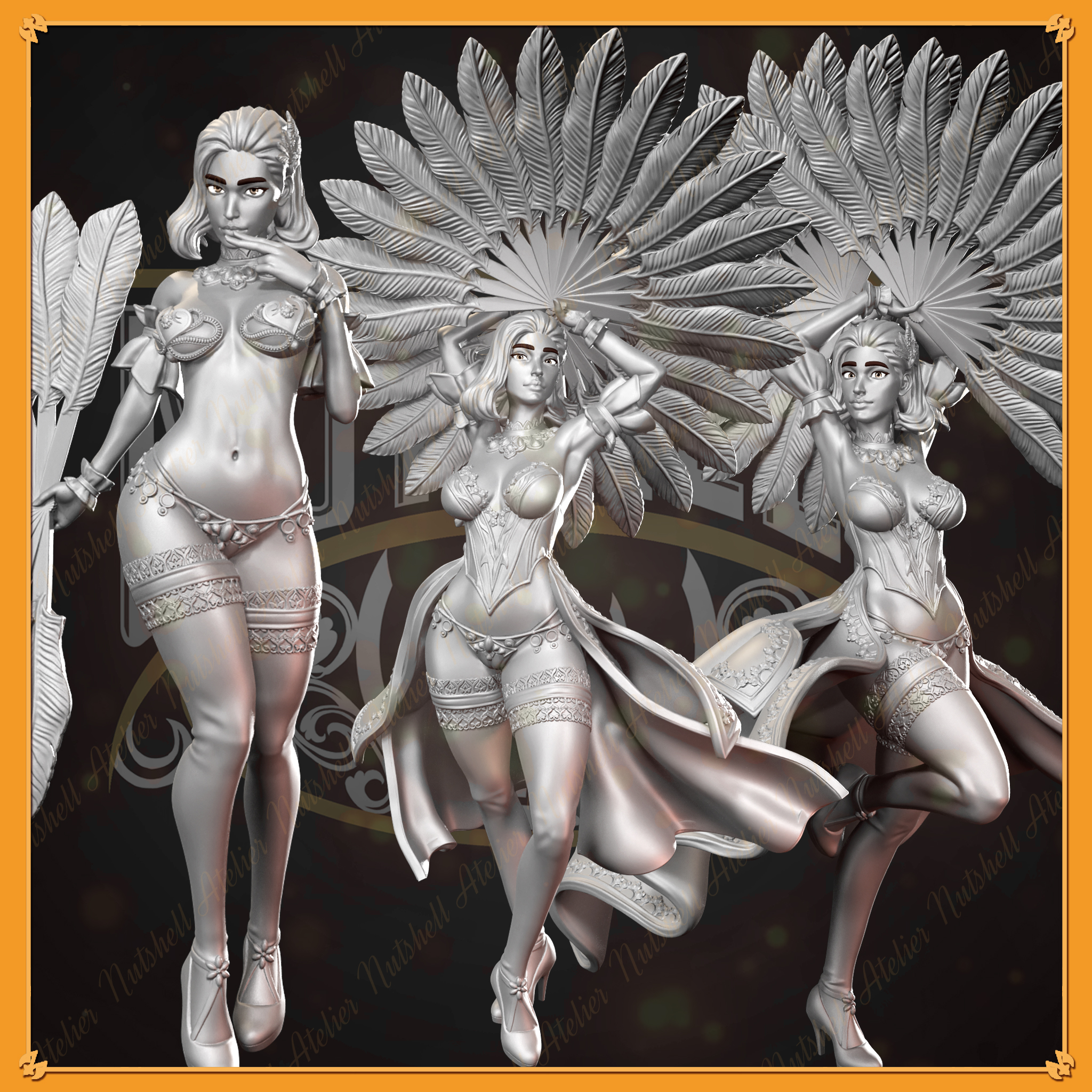 Nutshell Atelier - A burlesque dancer bundle(NSFW)