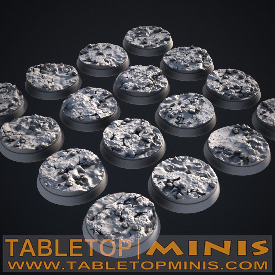 Acid Pools 32x32mm Circular Bases