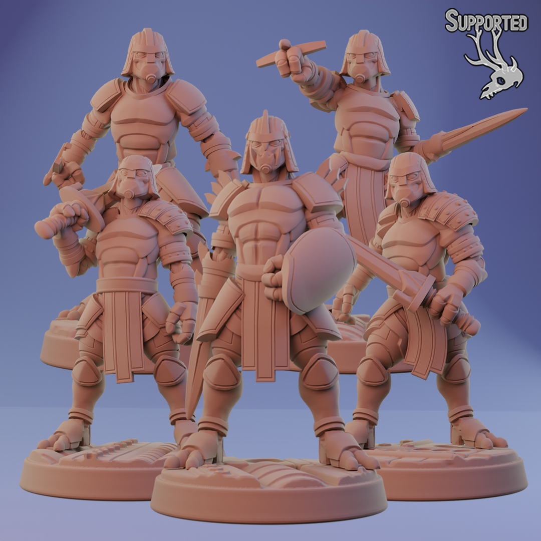 Blades Warforged Army