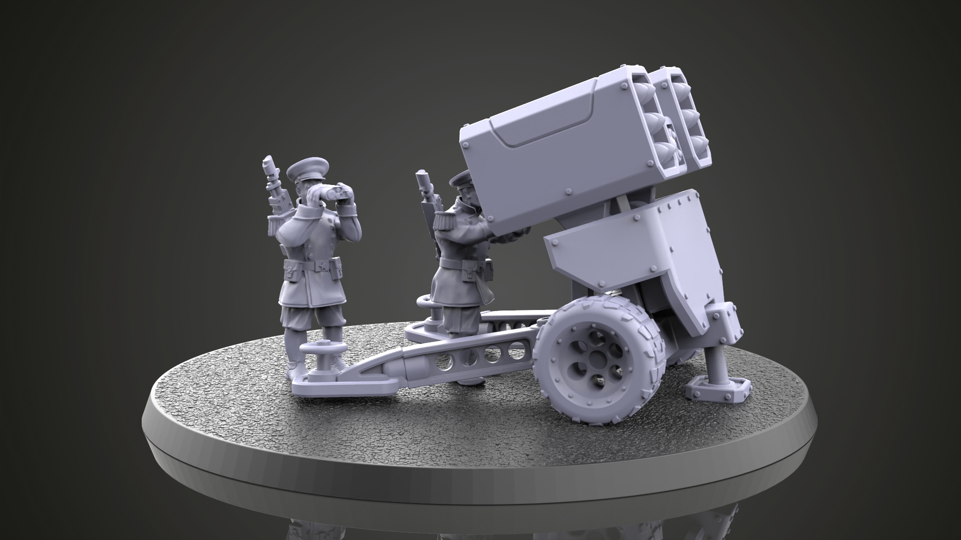 Parade Uniform Heavy Artillery guns