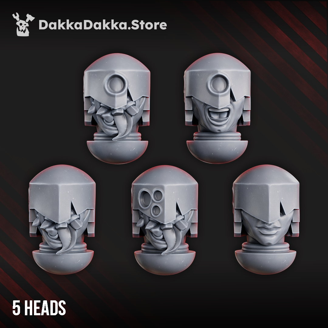 Piper The Cursed Heads Set #1