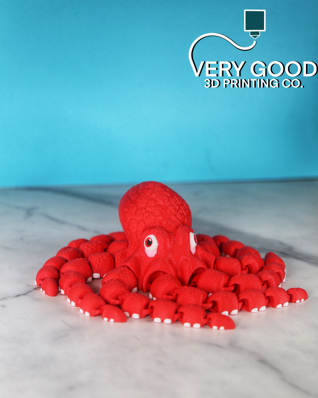 Cute Octopus Flexi & Octopus Tentacle Keychain
