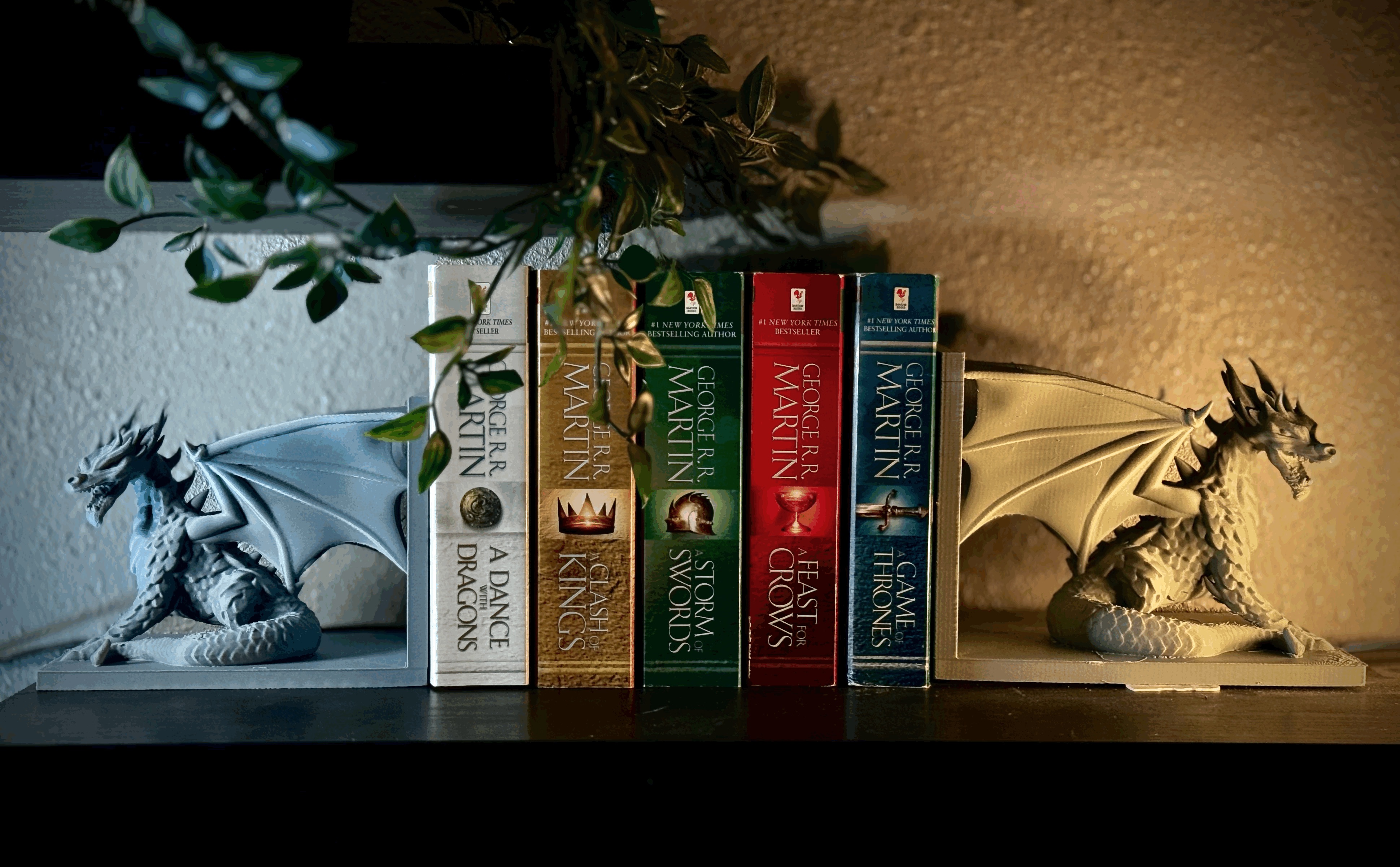 Dragon Bookends