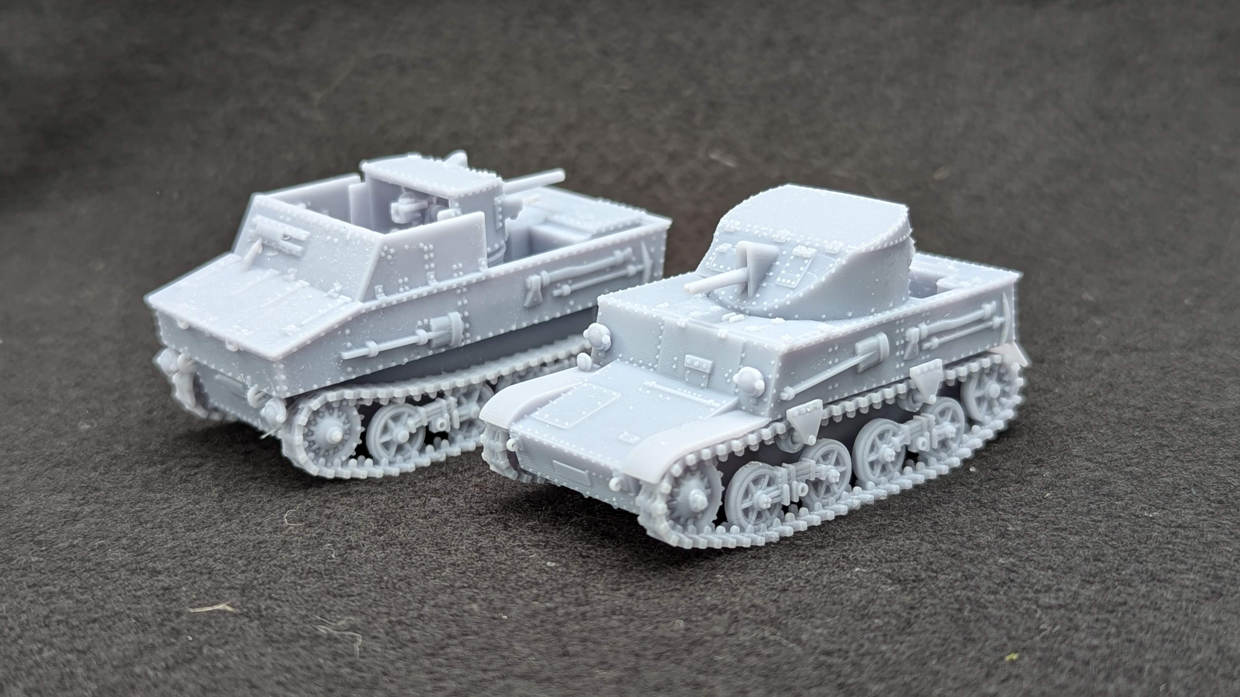 Tank hunter T13 B1 + T13 B3 (Belgium, Interwar+WW2)