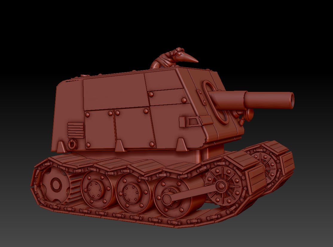 Gwynt Aerfen Combat Tractor