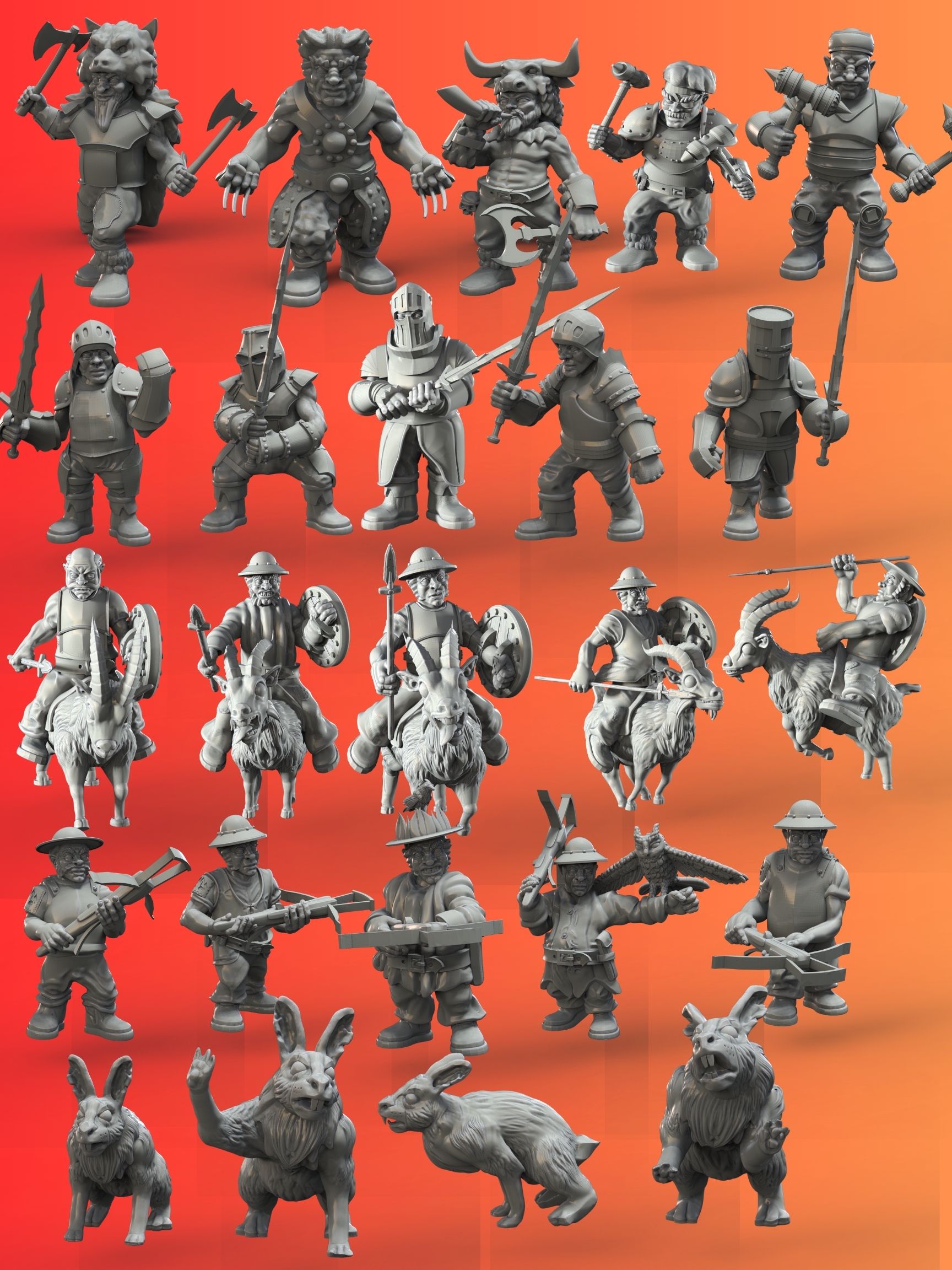 MerryFoot Militia Army Pack