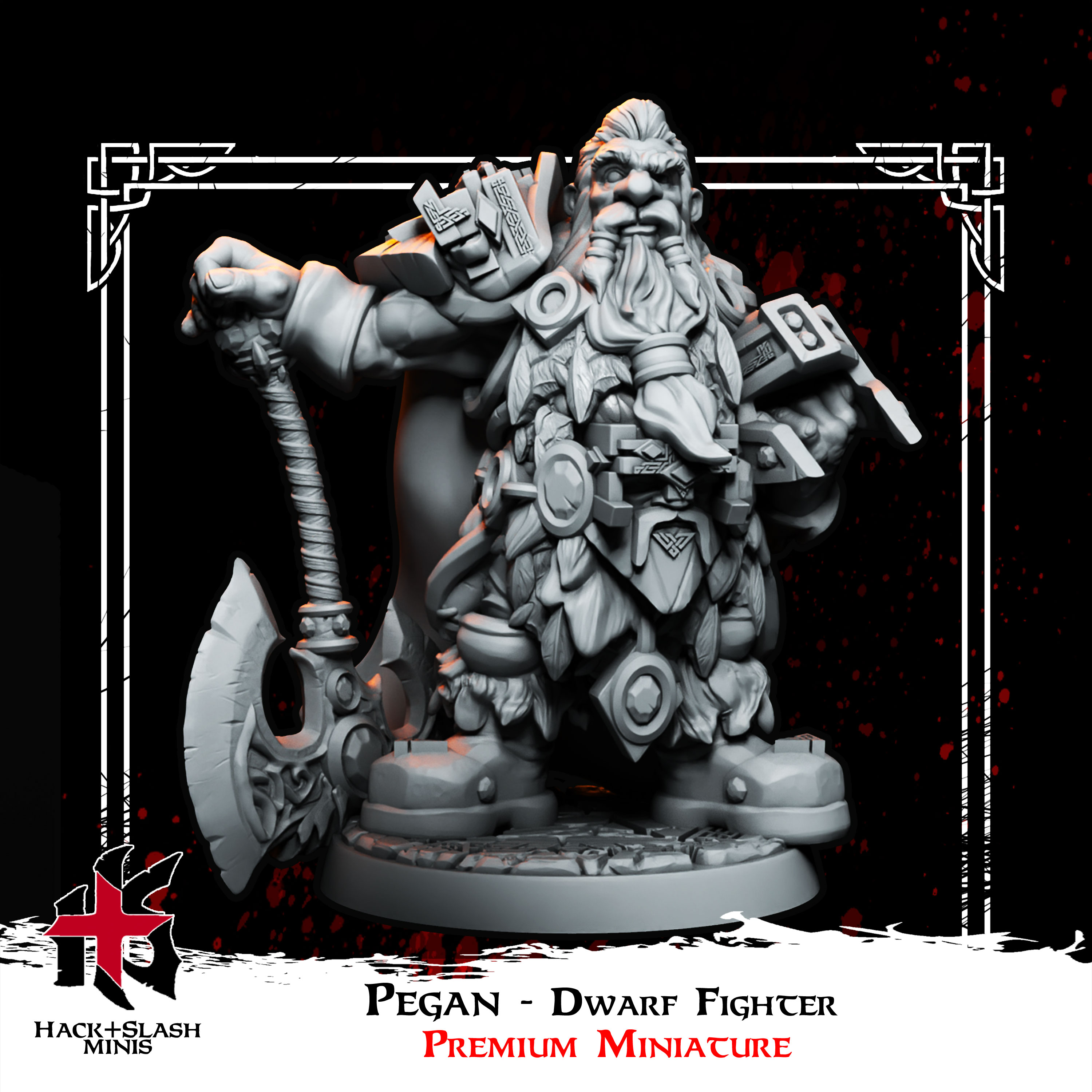 Pegan - Dwarf Fighter