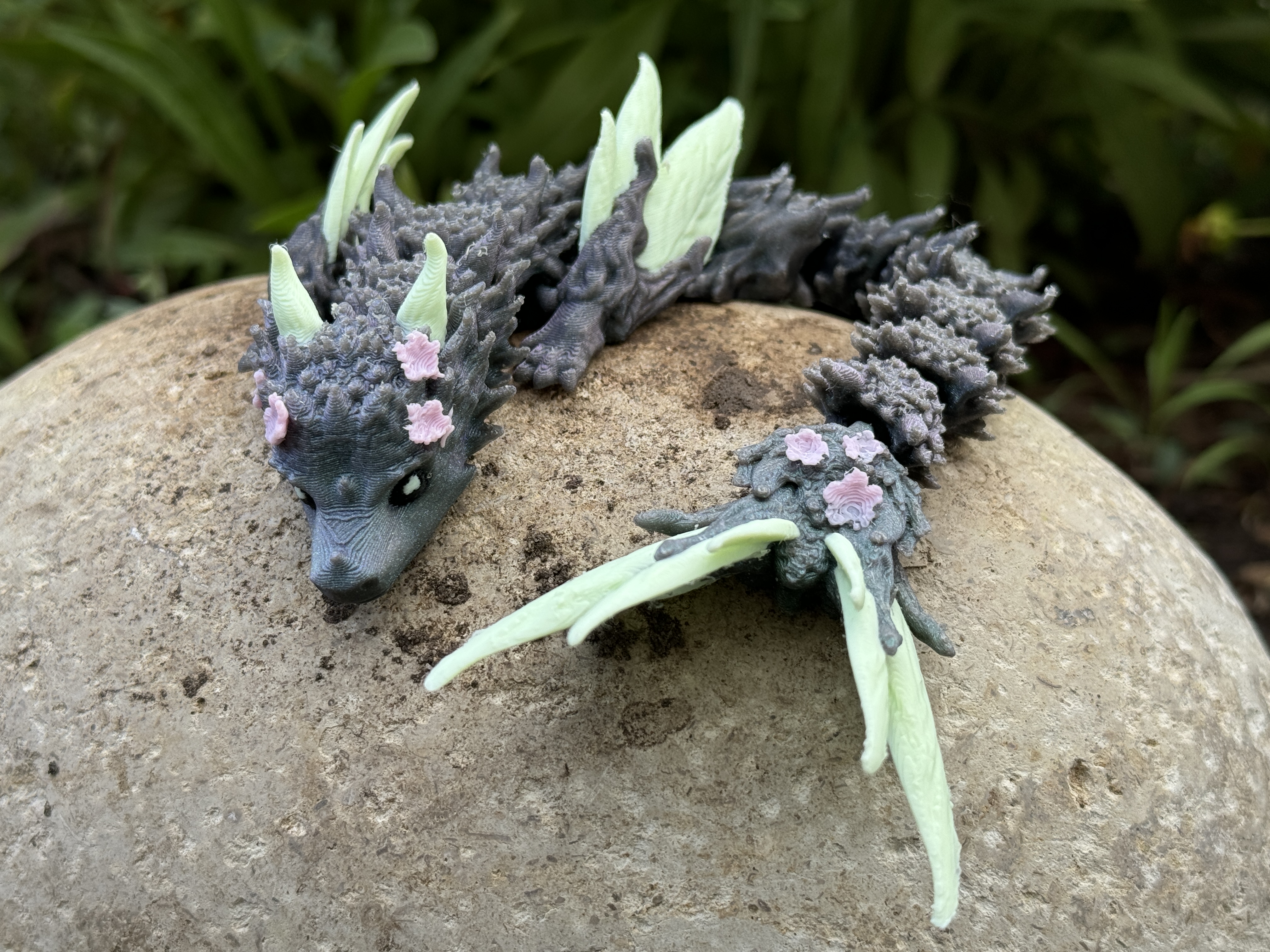Gaia Baby Forest Spirit Dragon by Teal Cat Creative