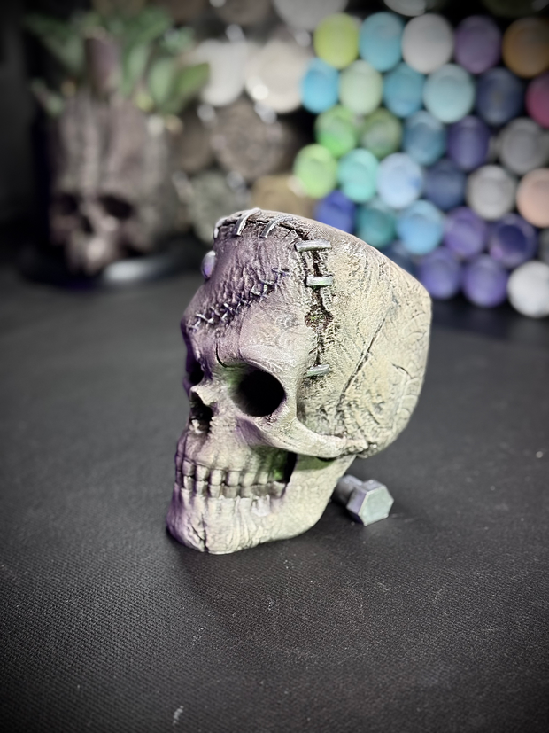 The skull of Frankenstein