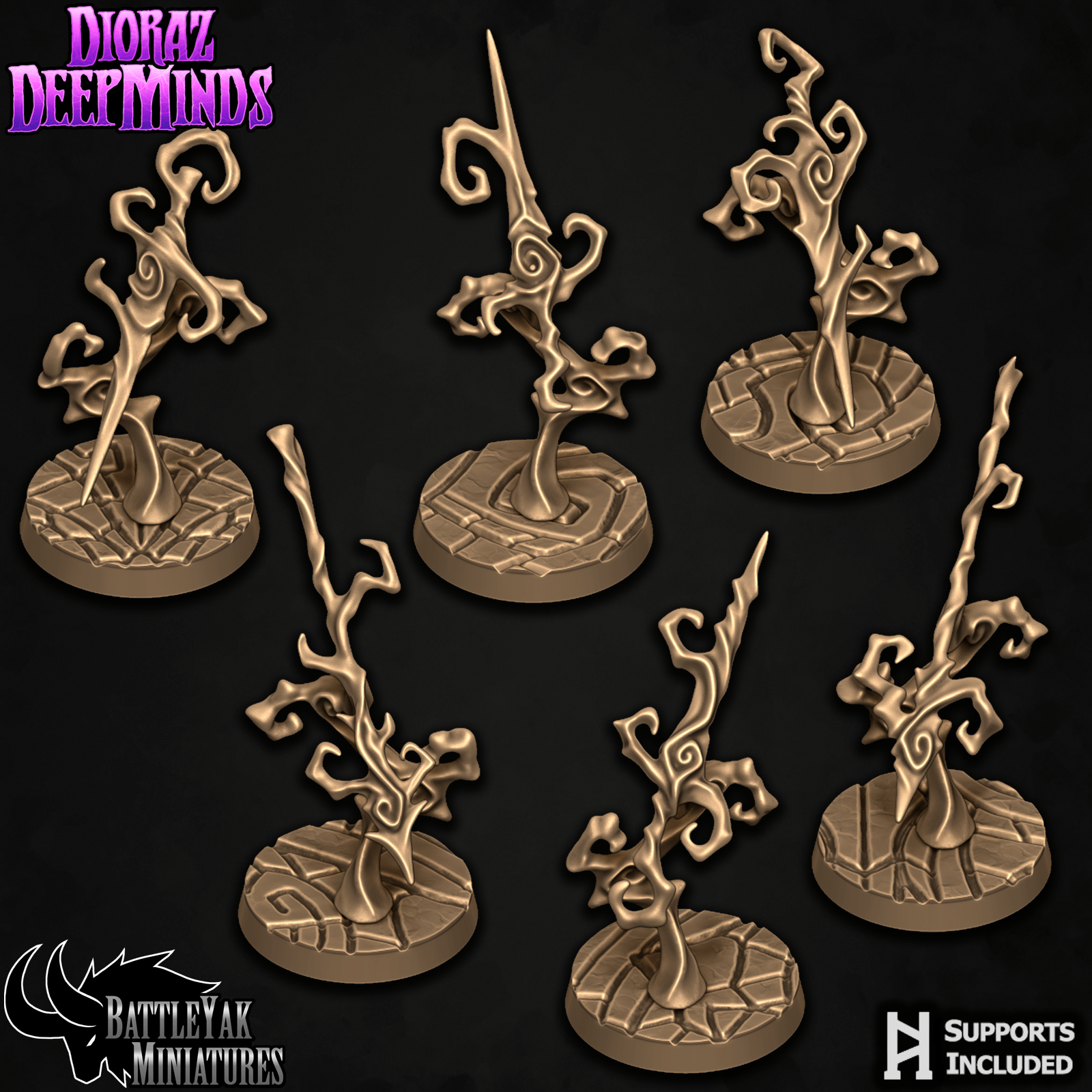 Dioraz Psionic Weapons & Customization Set