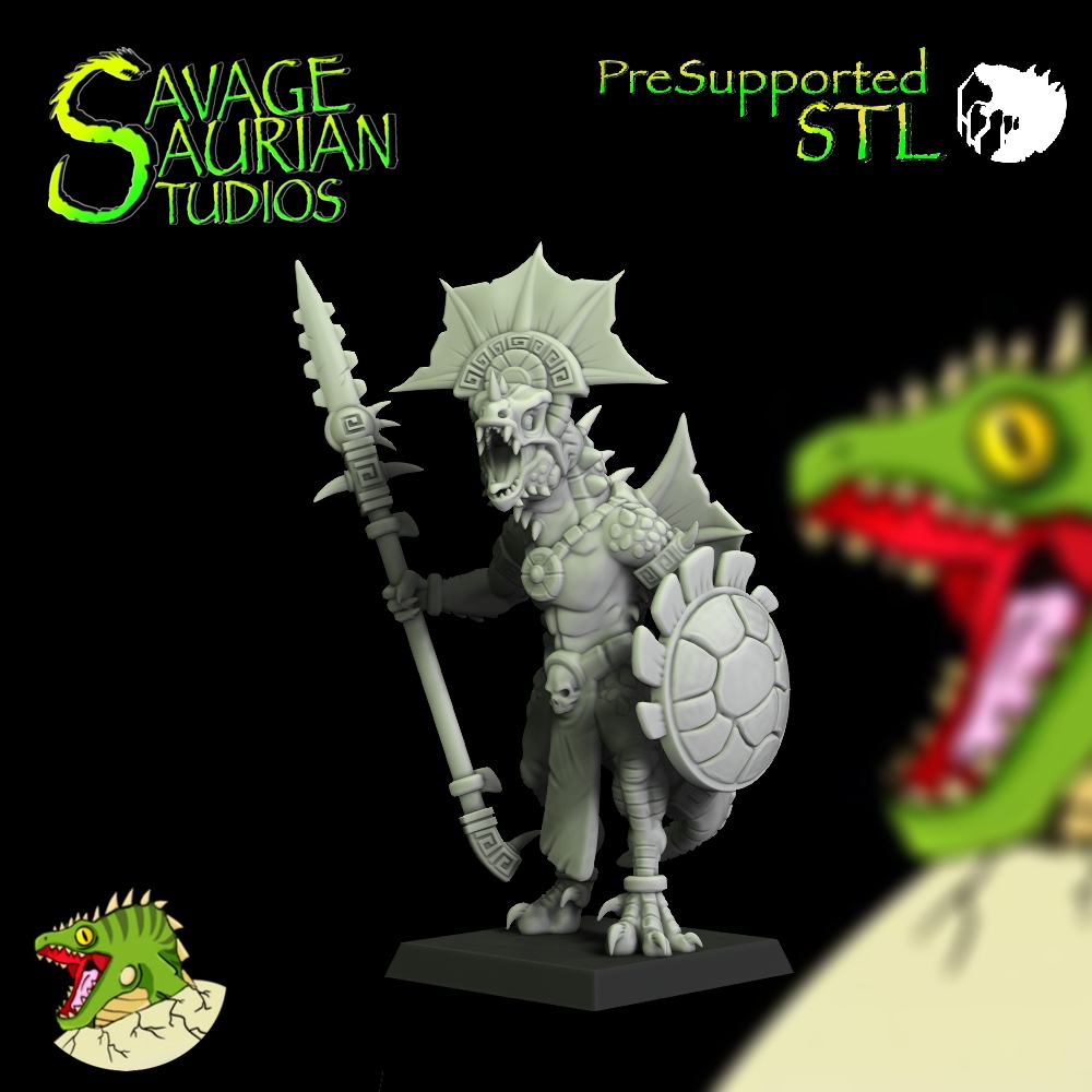 Itza'totec, the Warrior - Lizardmen