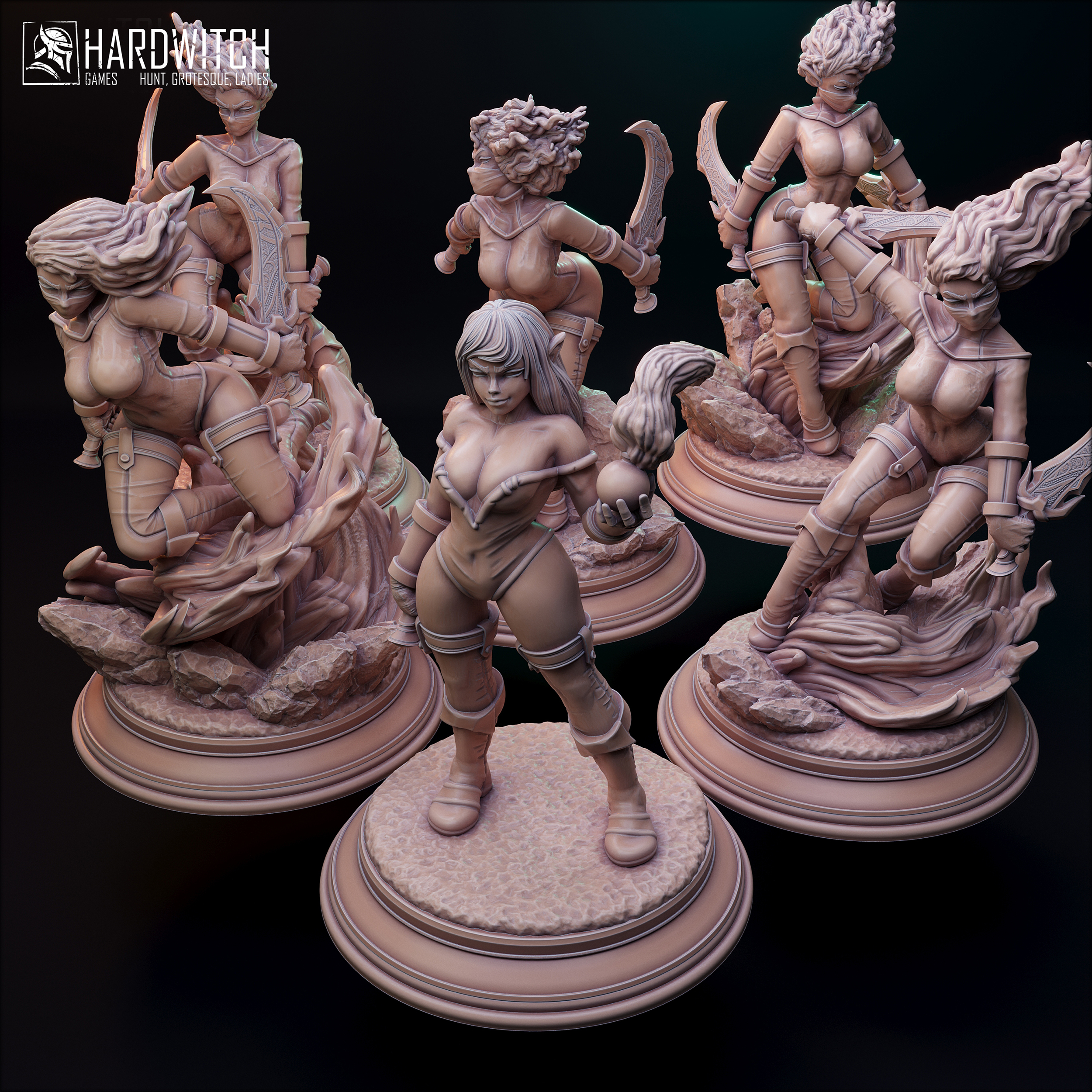 Assassin Elves Set + NSFW