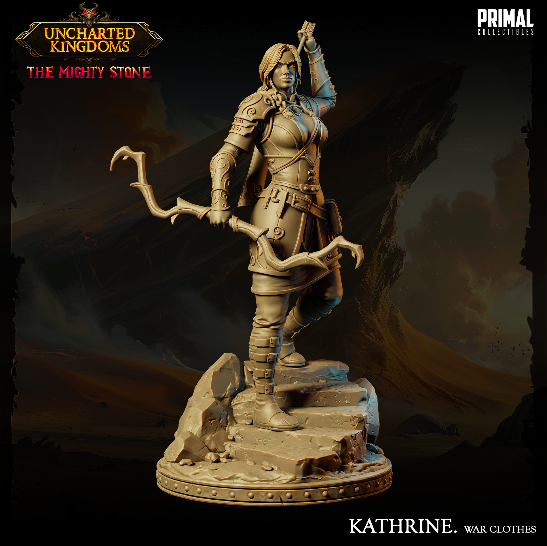 Fighter - Kathrine Bromm - War Clothes - September 2024 - Uncharted Kingdoms