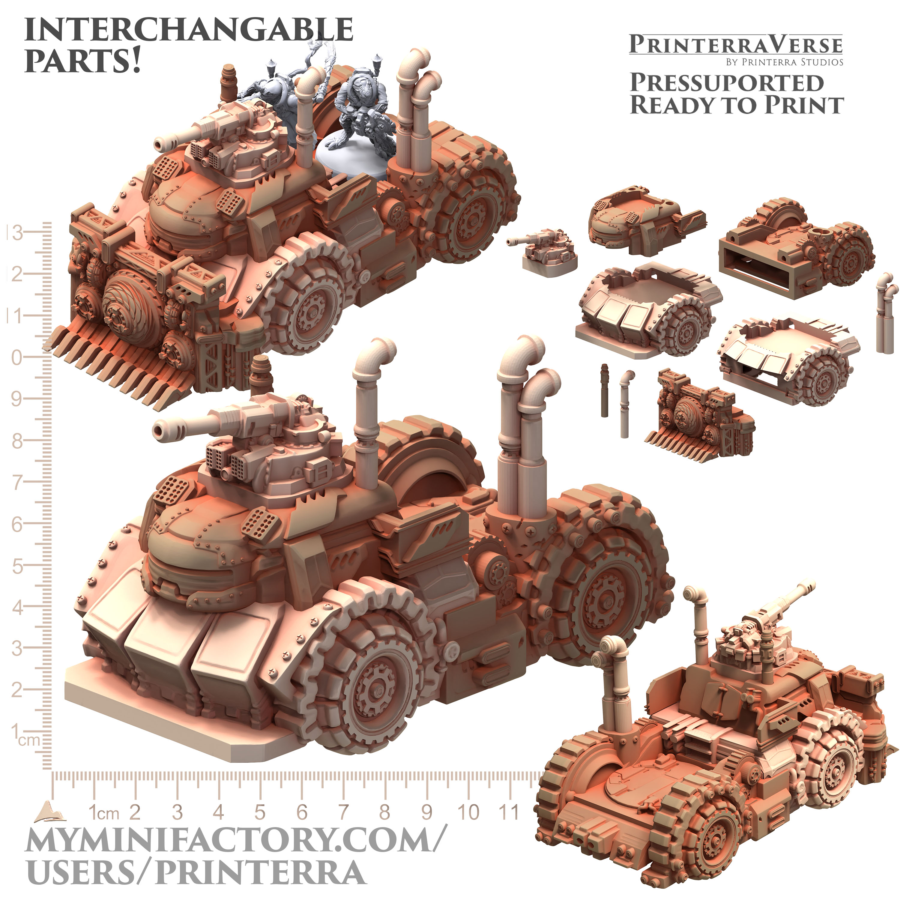 029 GENETIST FLESHSCULPTER Goliath Bio Apocalypse Truck