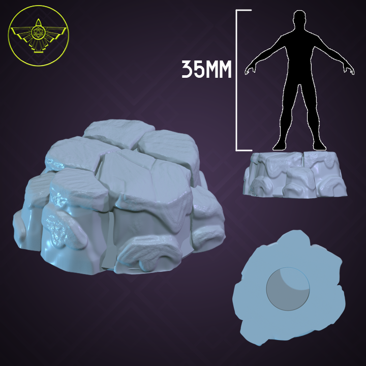 Moss Stone Base