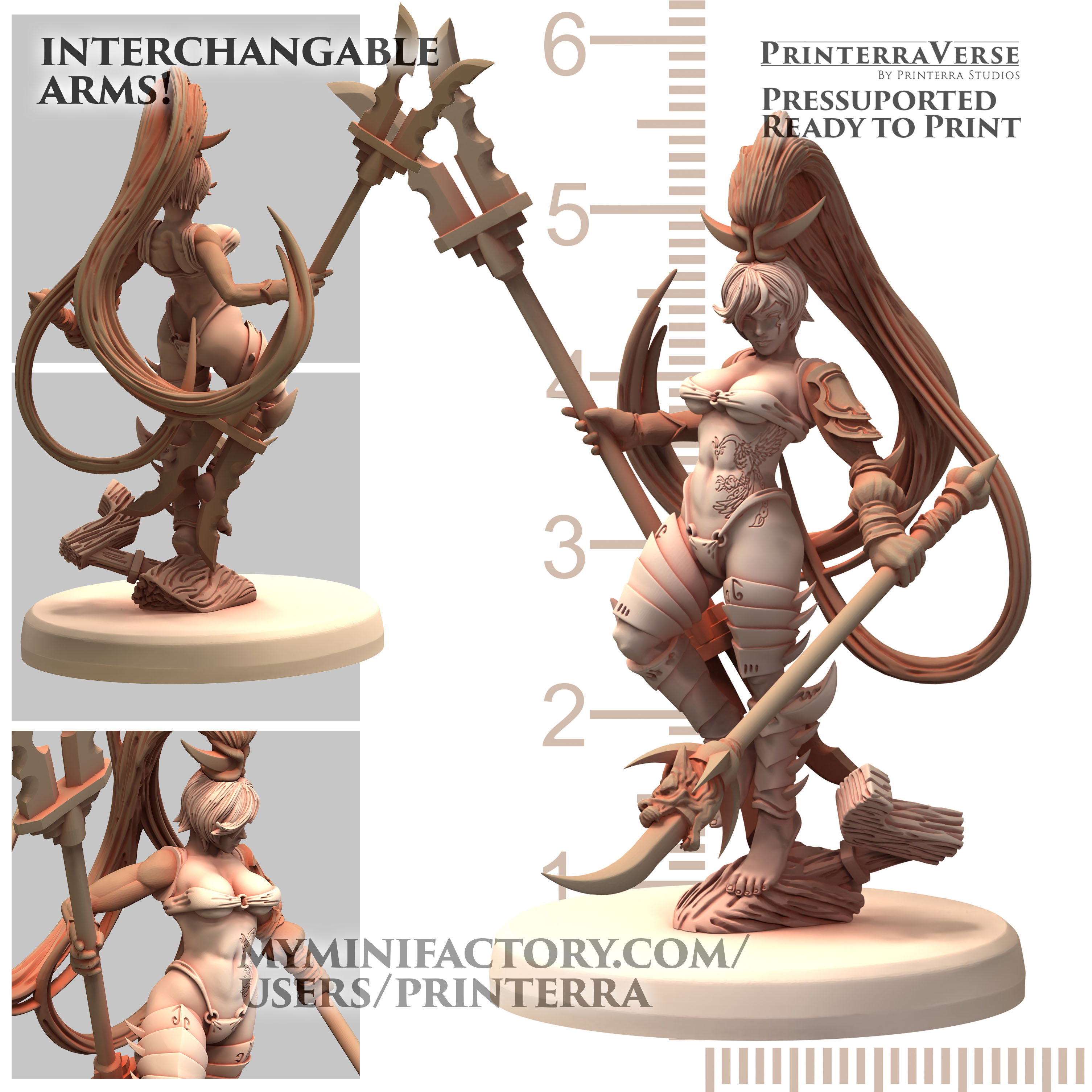 031 DAIXIYA Chang Le li Spear Dark Elf
