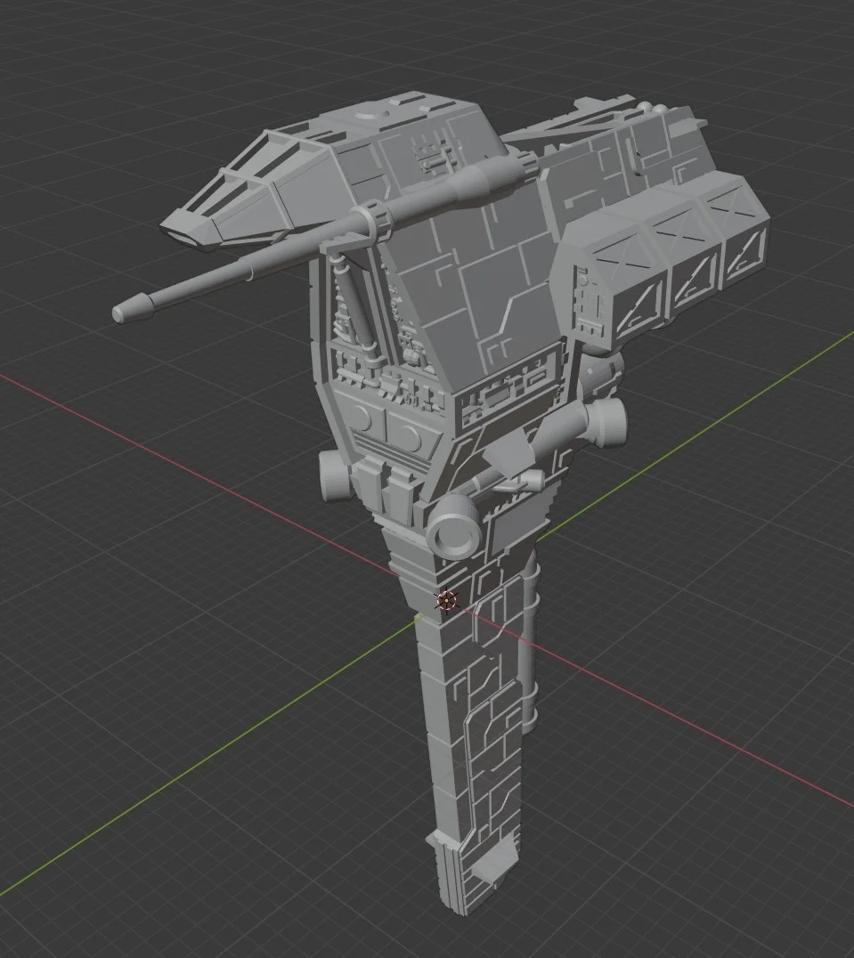 Y8 Mining Ship + Carrier and combat Variant