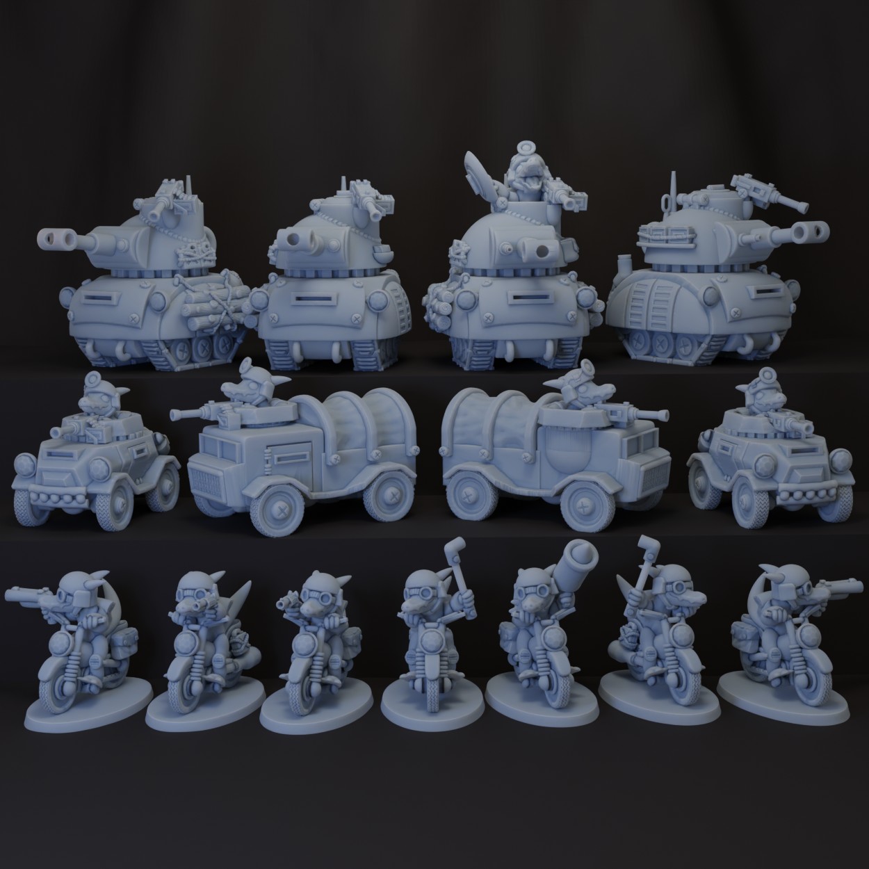 Kobold mechanized forces